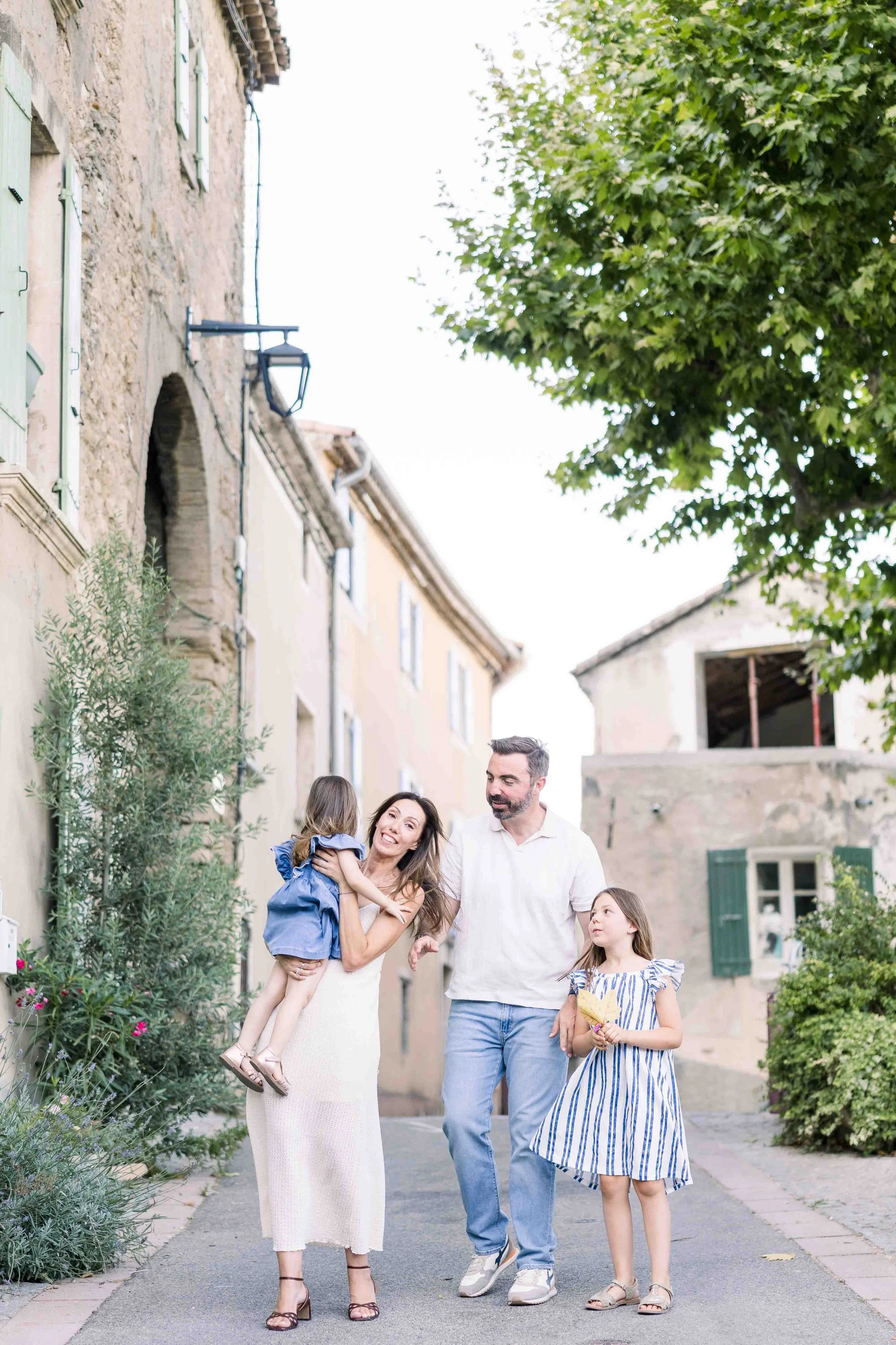 Authentic Family Portrait in Provence