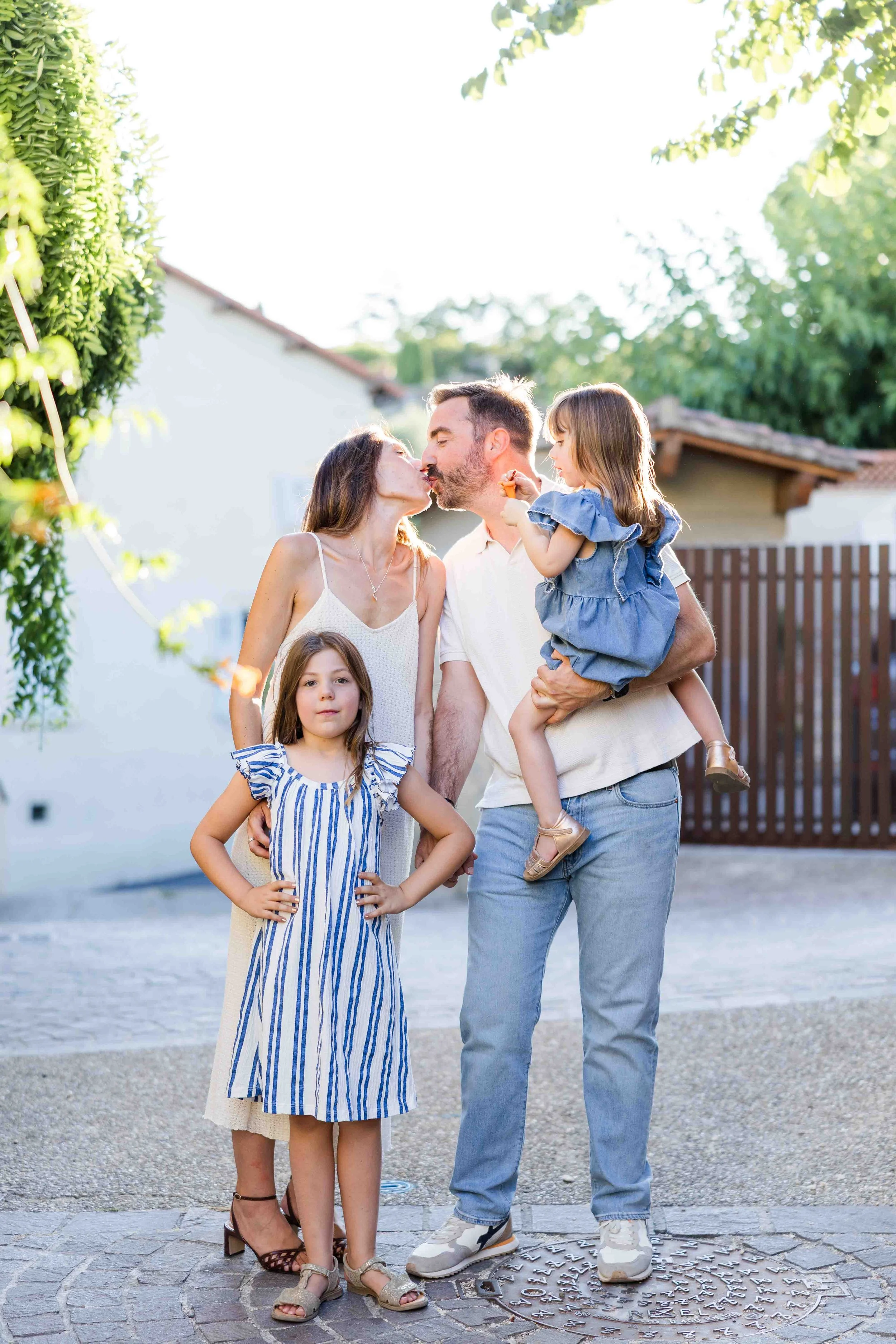 Beautiful Family Portrait in Provence