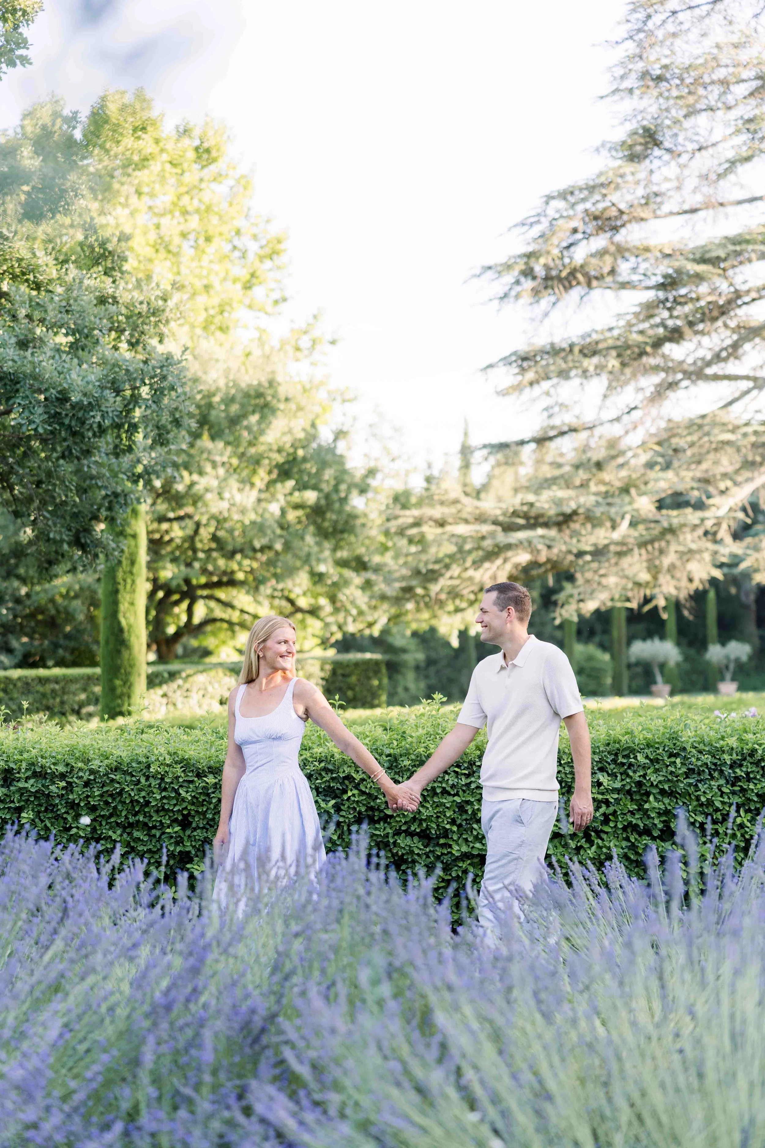 Lavender garden photo session