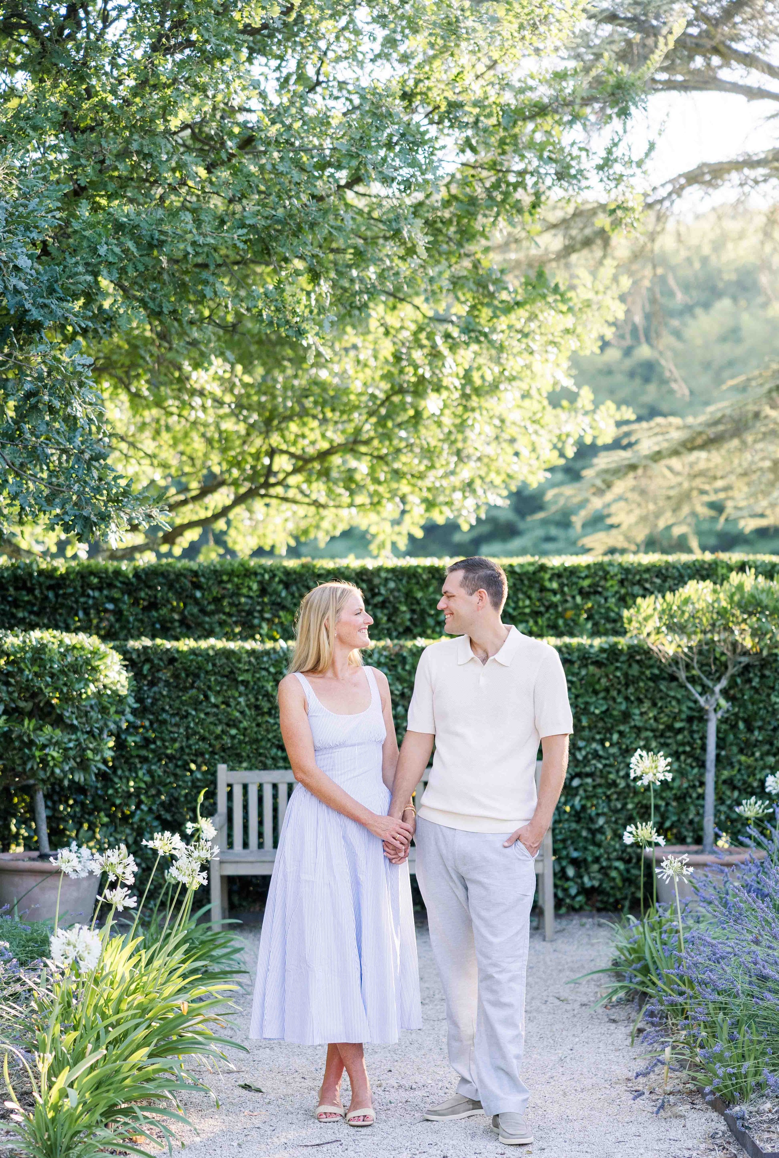 In front of Domaine de Fontenille