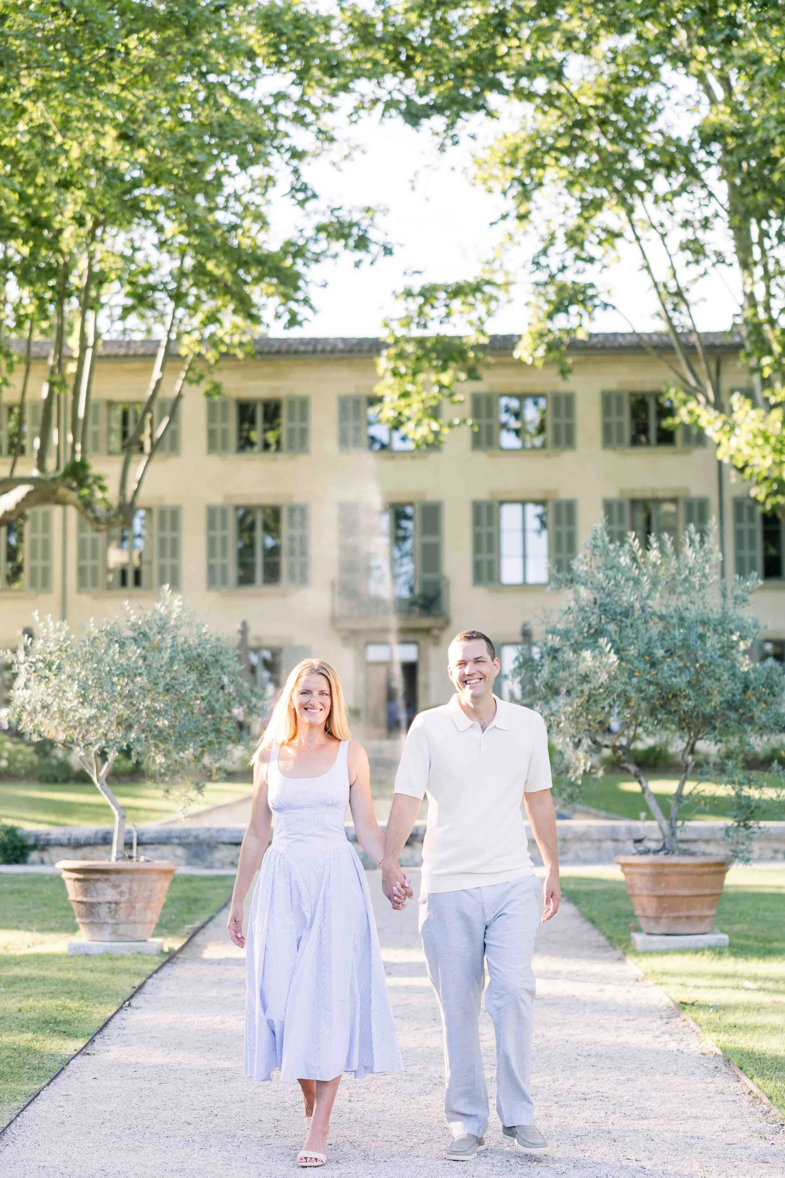 Walking through Domaine de Fontenille
