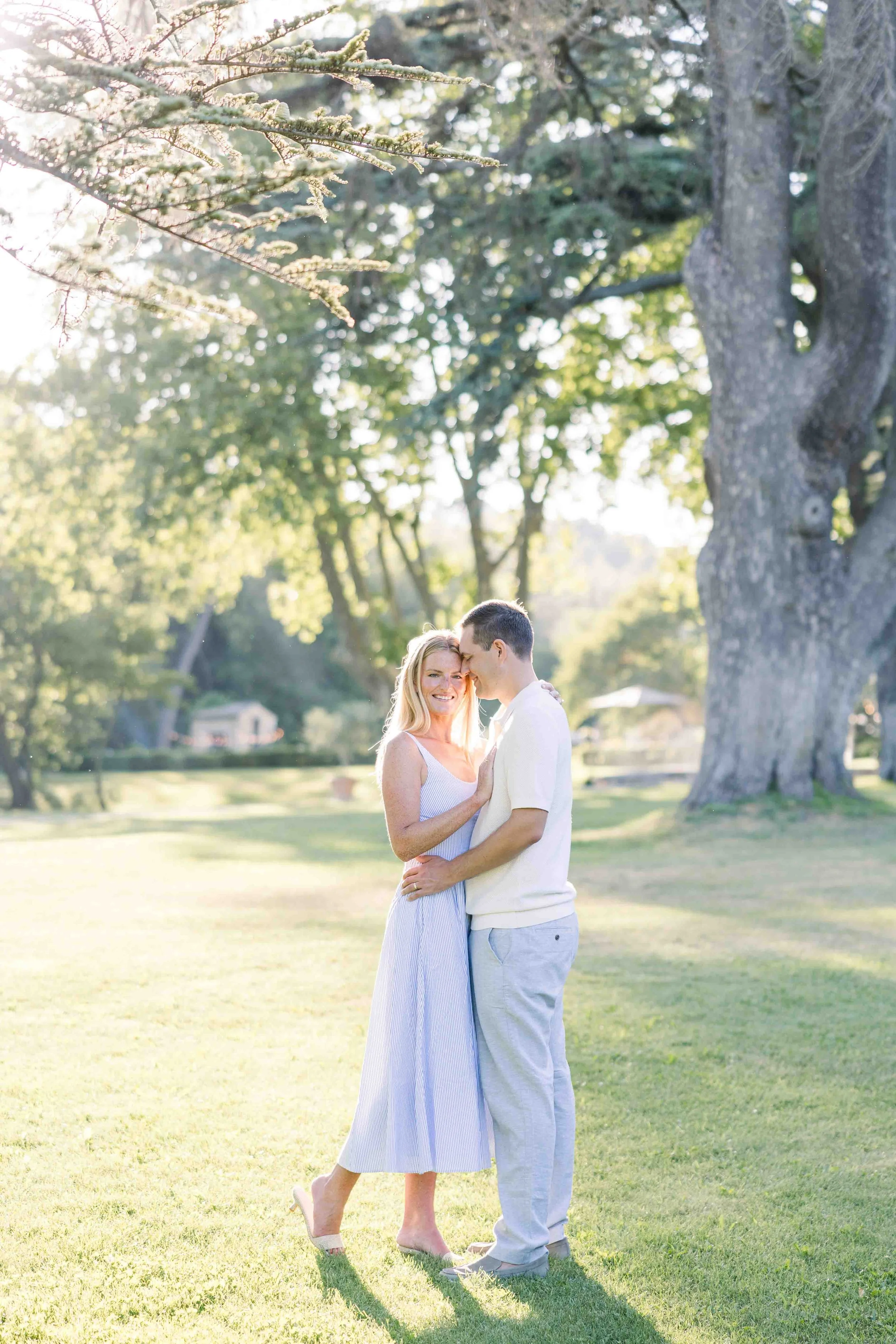 Golden hour embrace