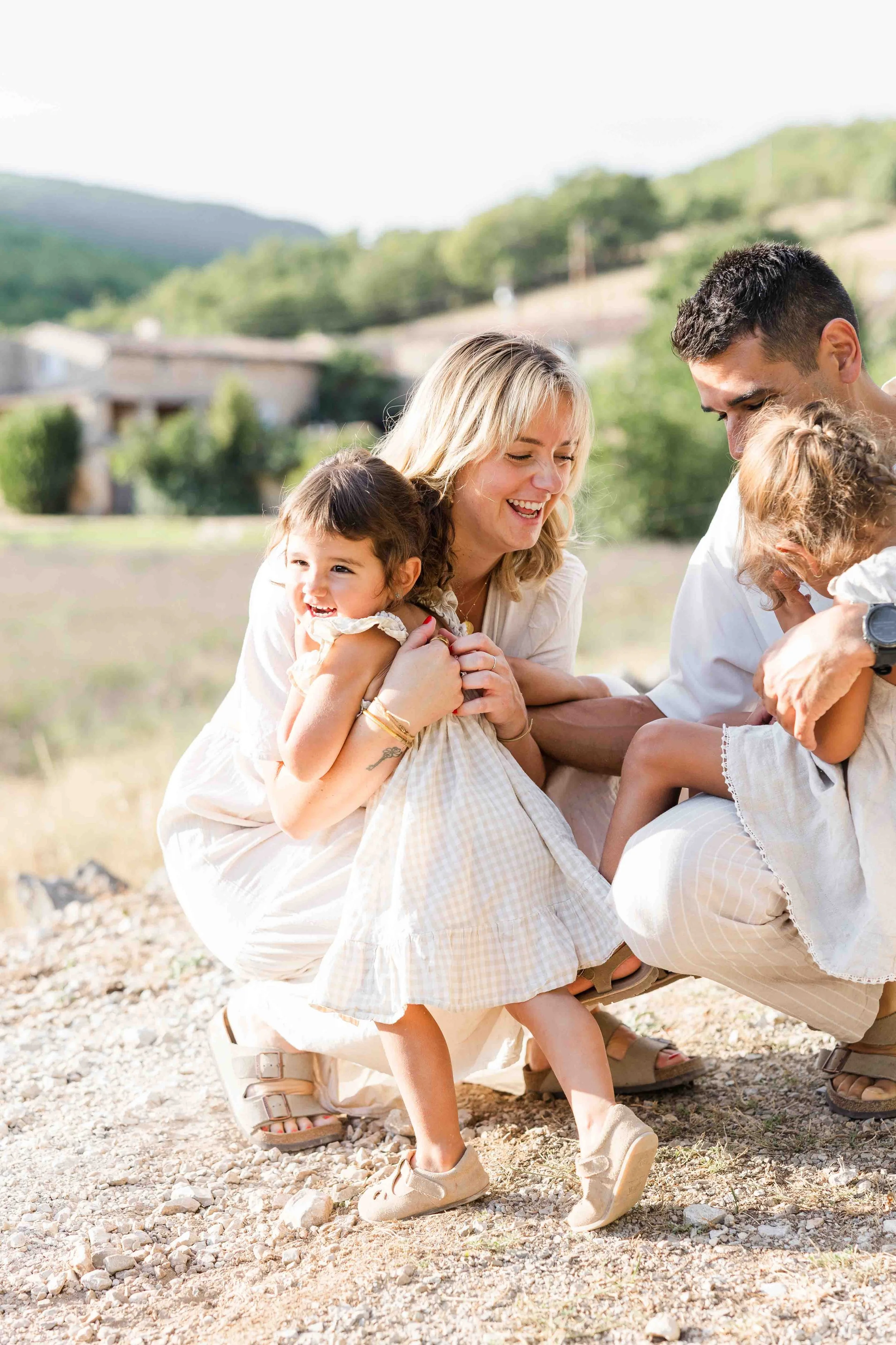Family connection captured in Provence