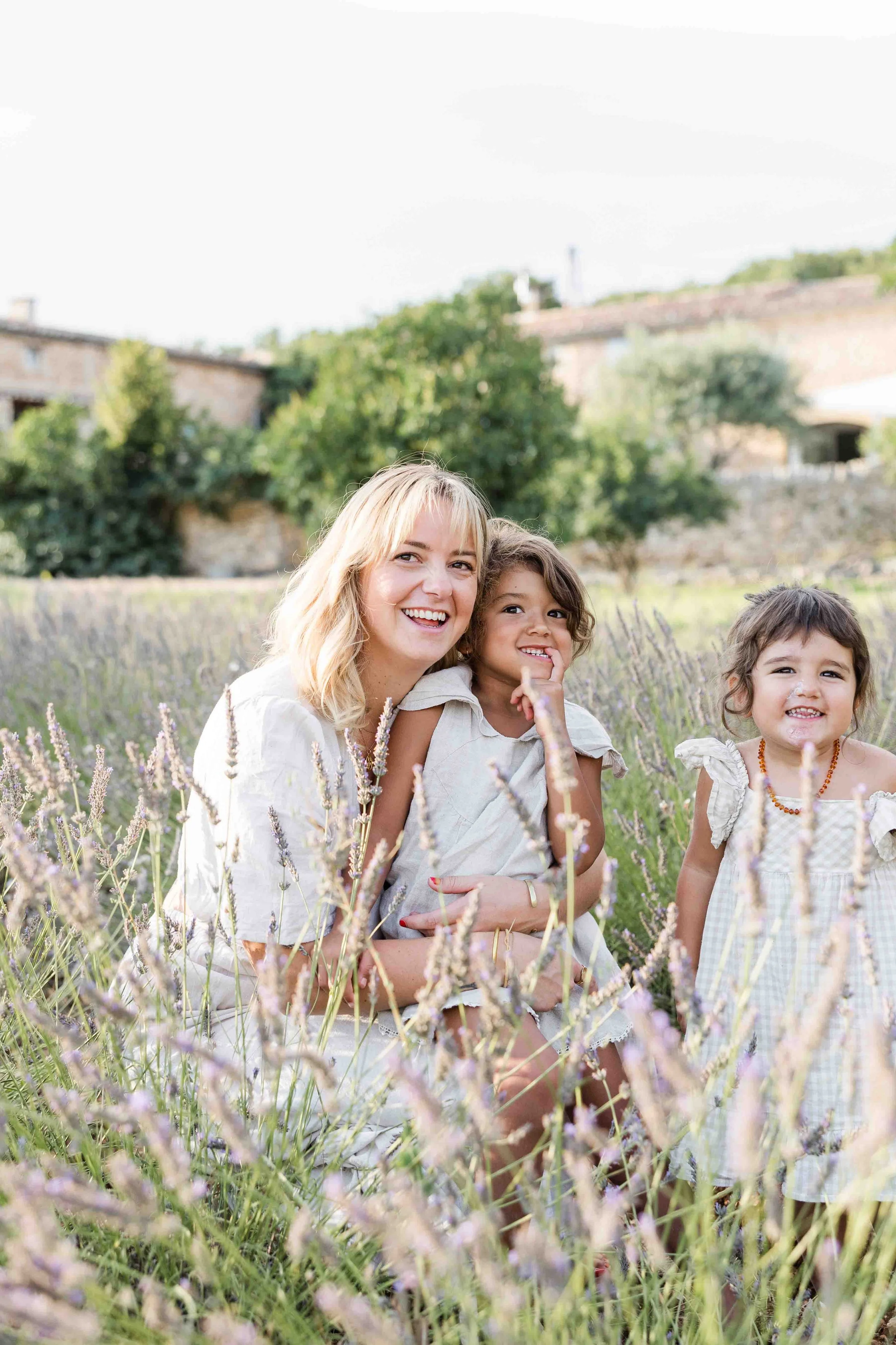 Family Photography in Provence Lavender Fields