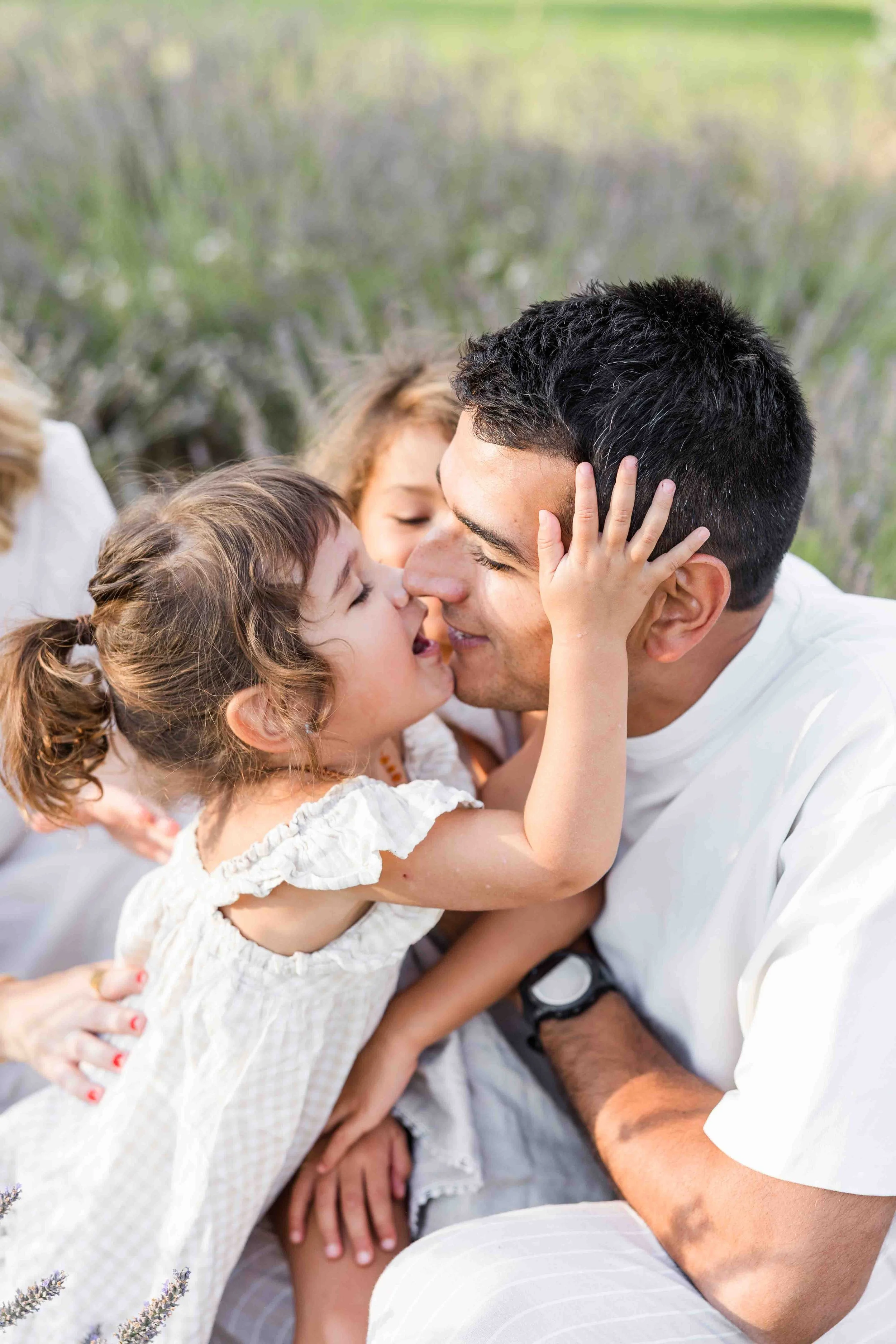 Fatherhood moments captured in Provence