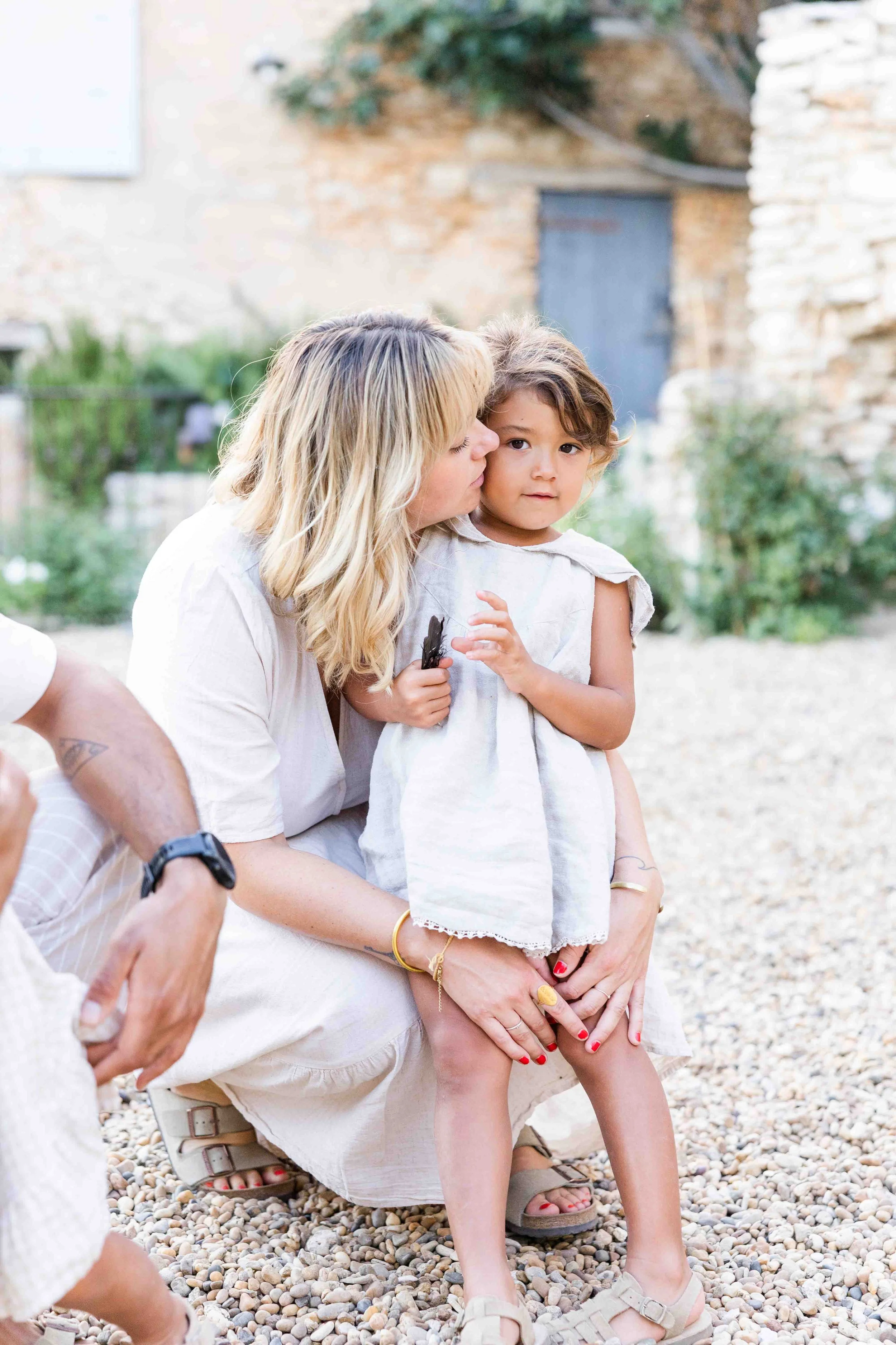 Family Photography Session in Provence – Mother and Daughter Portrait