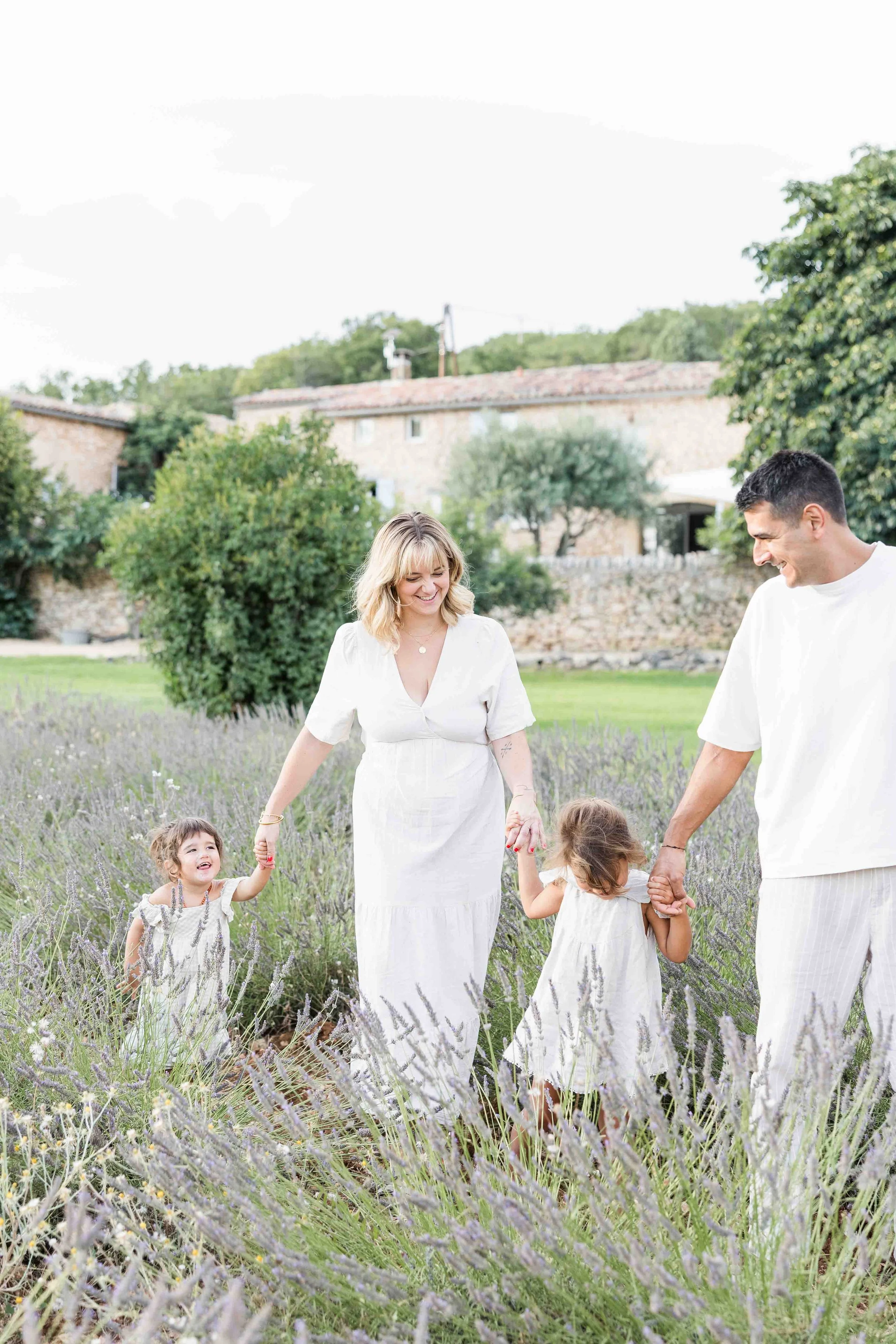 Family Photo Session at Your Vacation Home in Provence