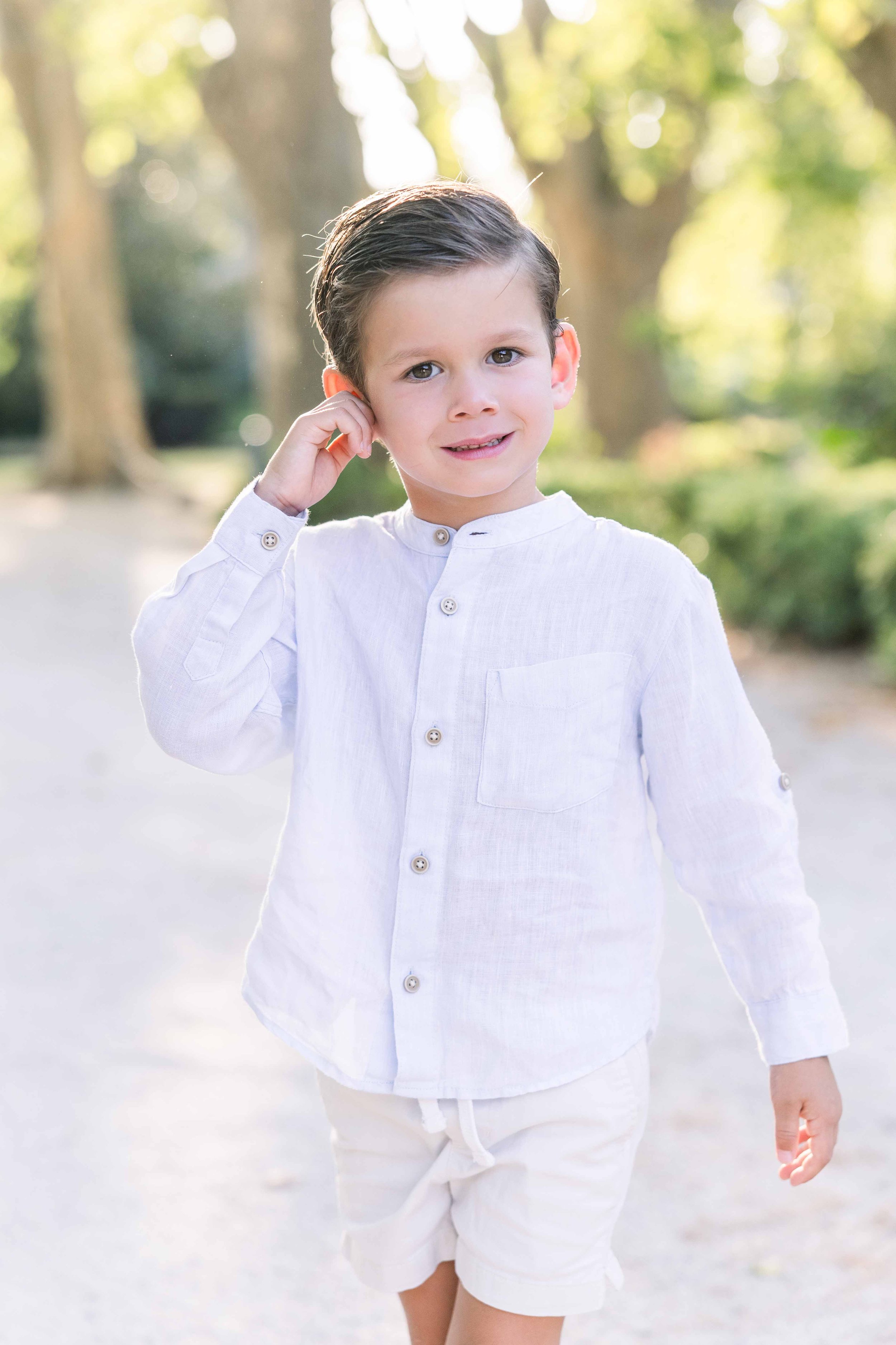 Boy portrait during a Provence family session