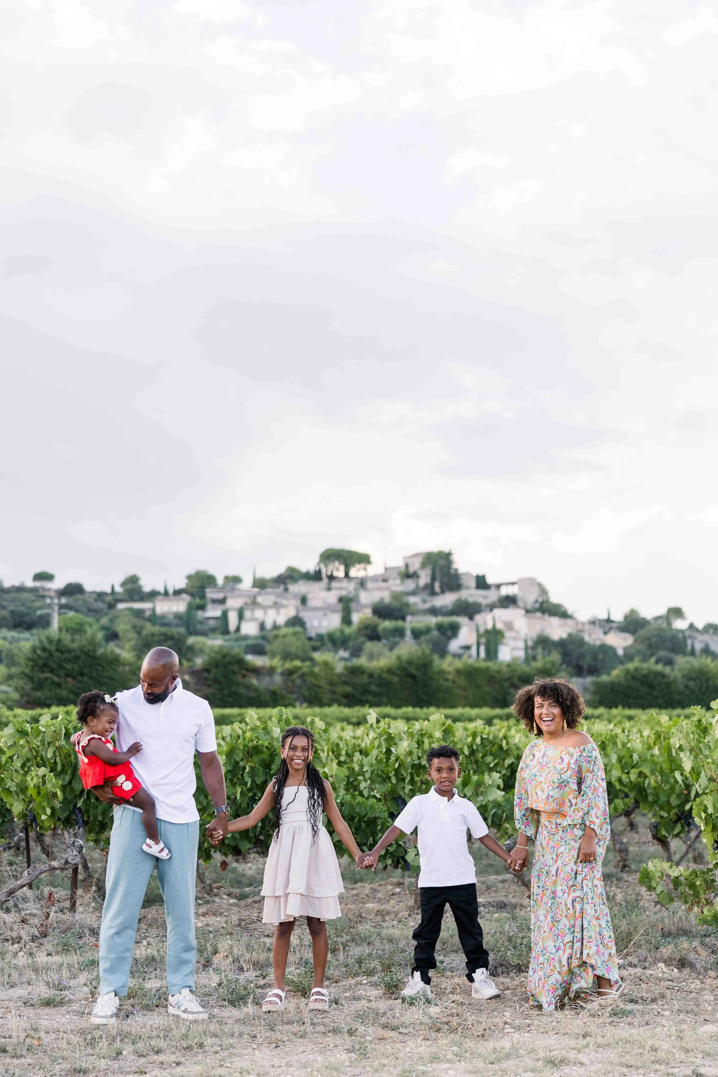 Family Photoshoot Near Joucas, Provence