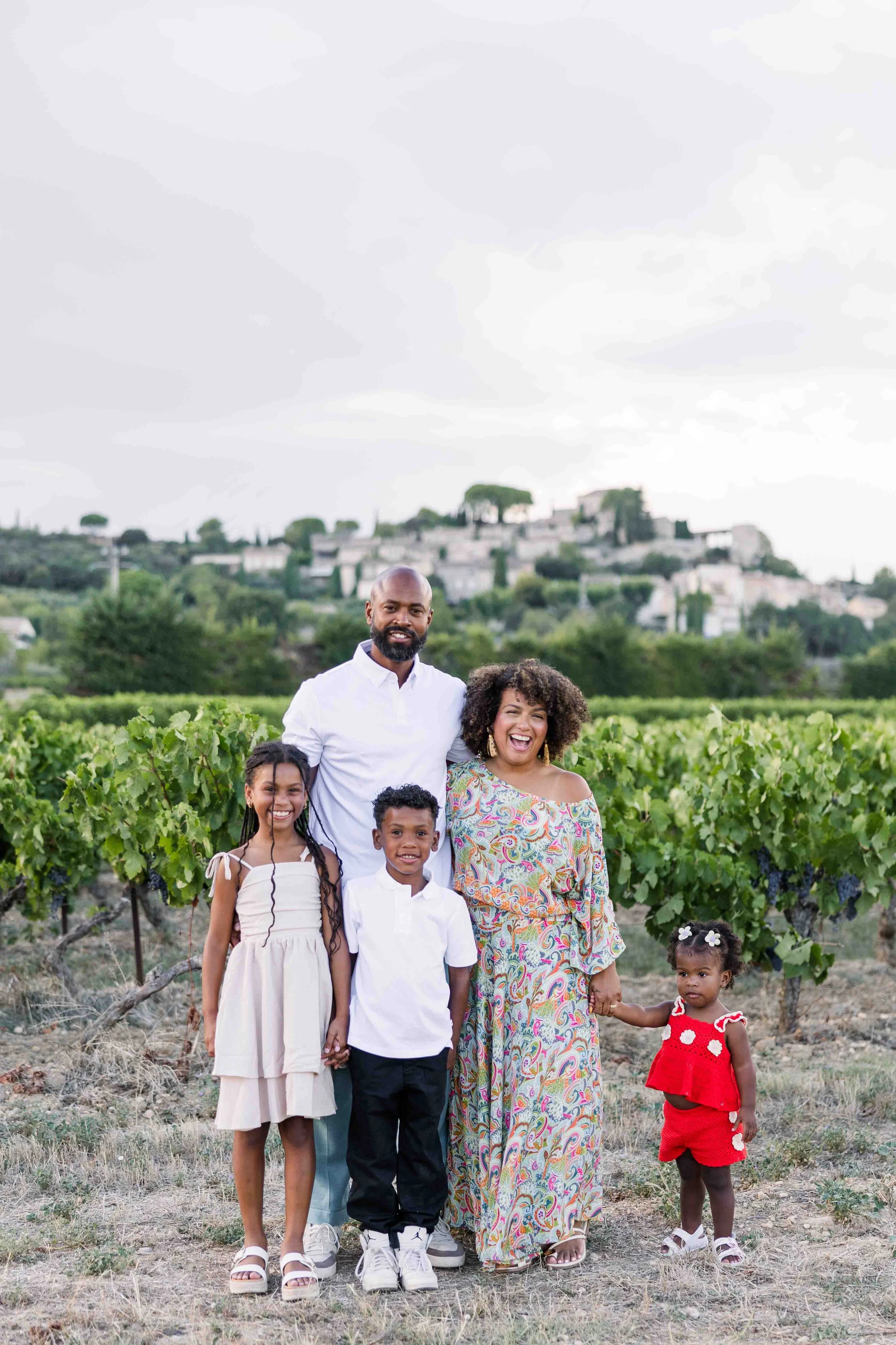 Family Portrait Near Gordes