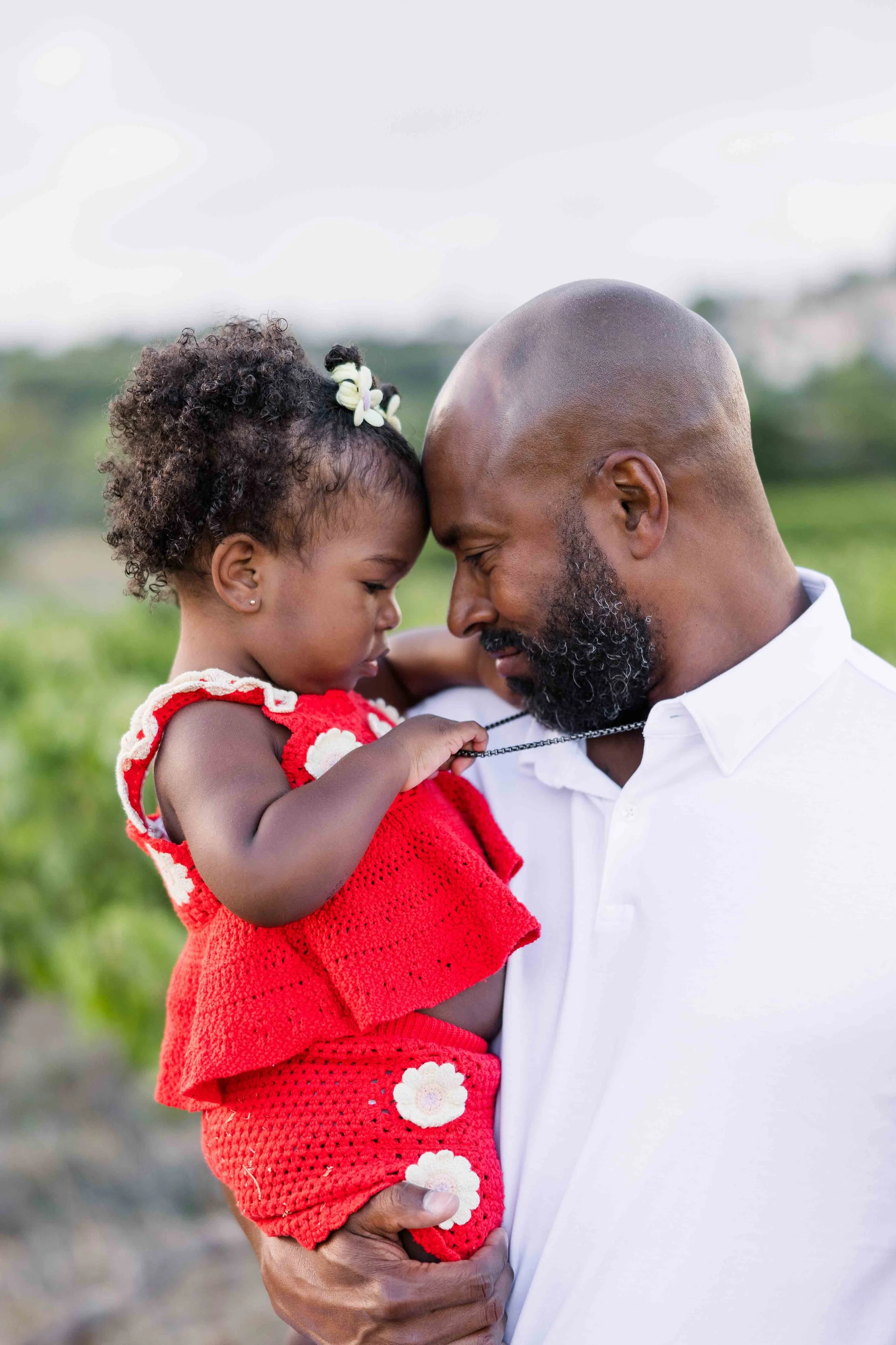 Father and Daughter in Provence