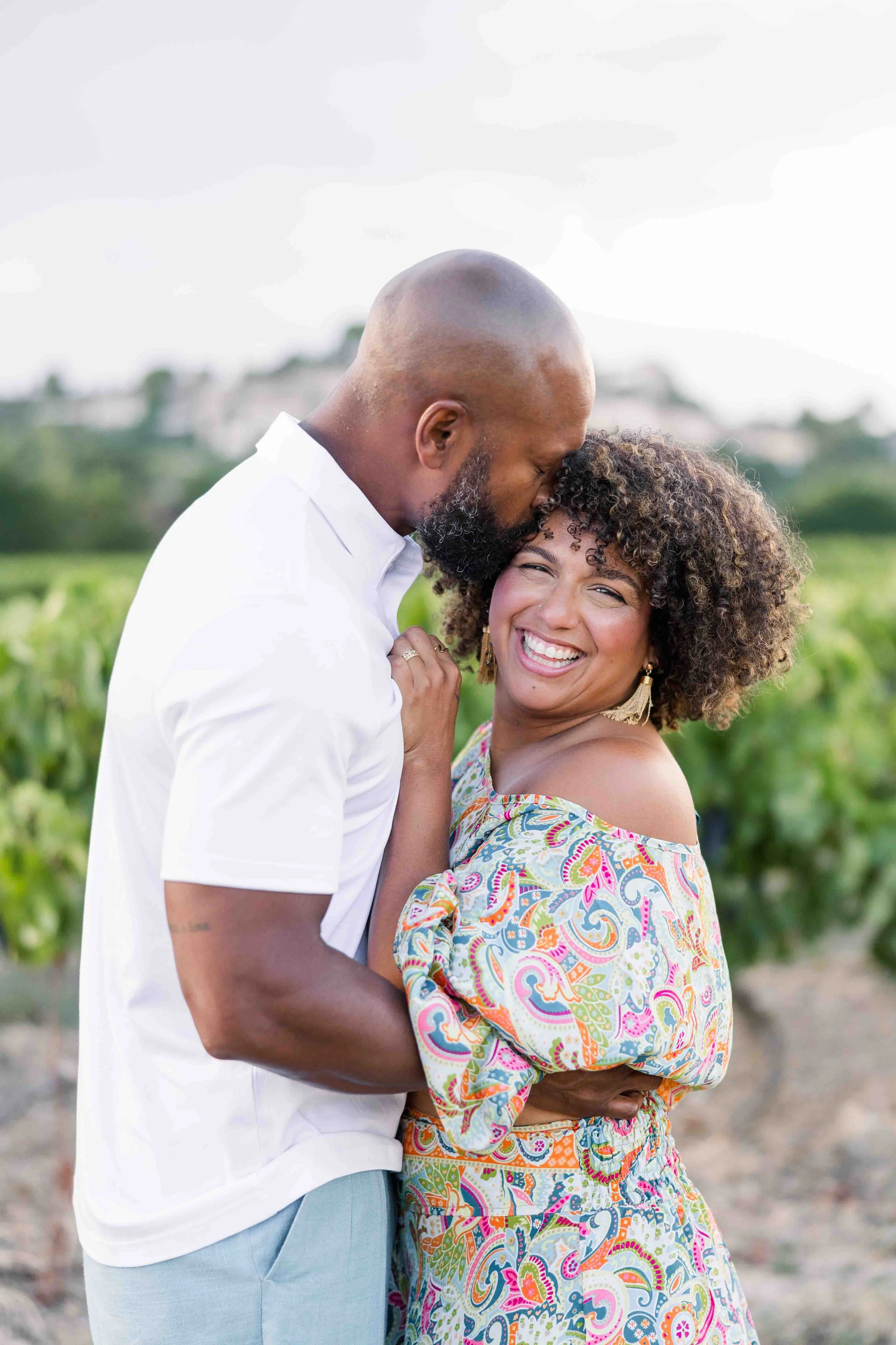 Couple Portrait in Gordes, Provence