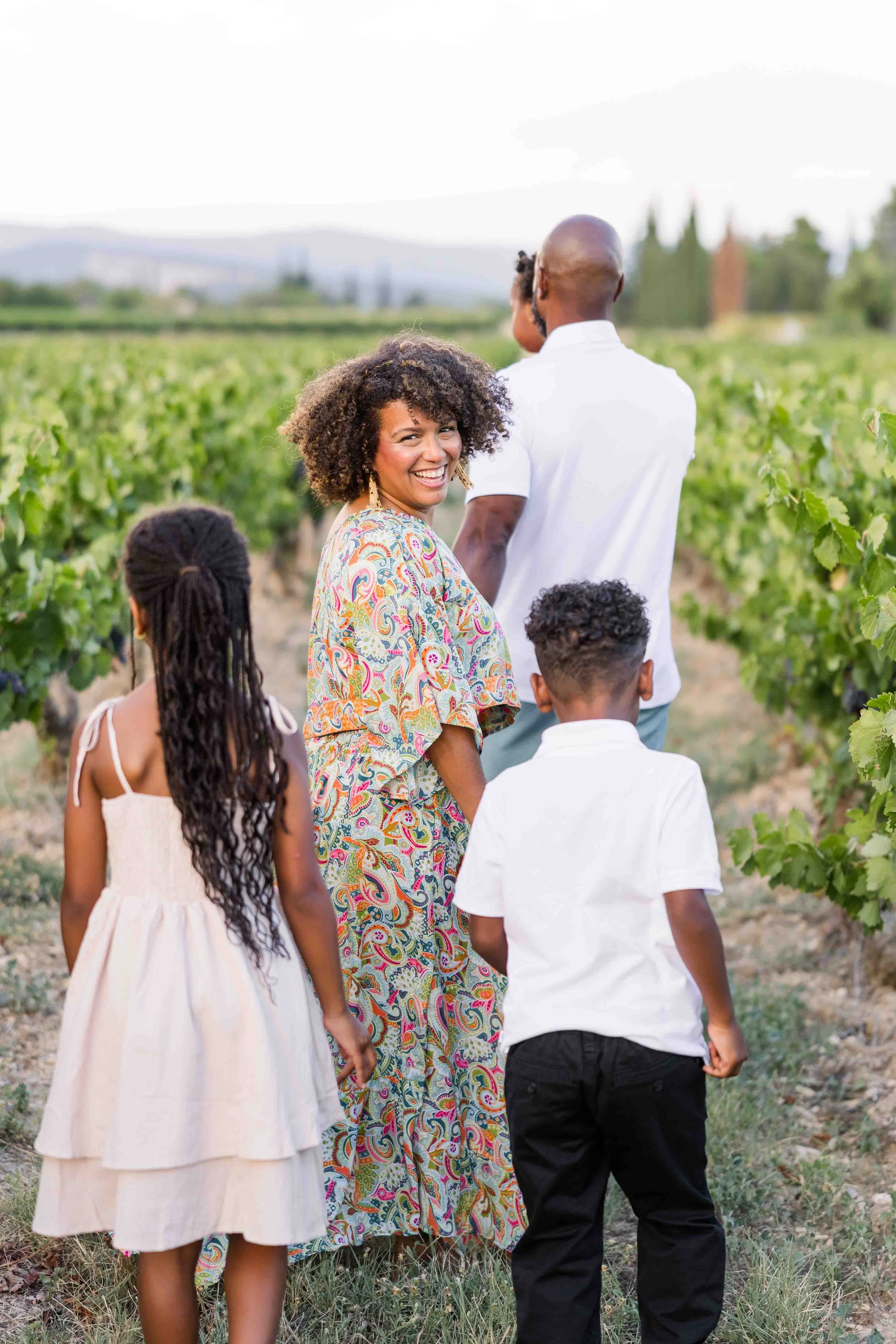 Family Photos Near the Village of Gordes