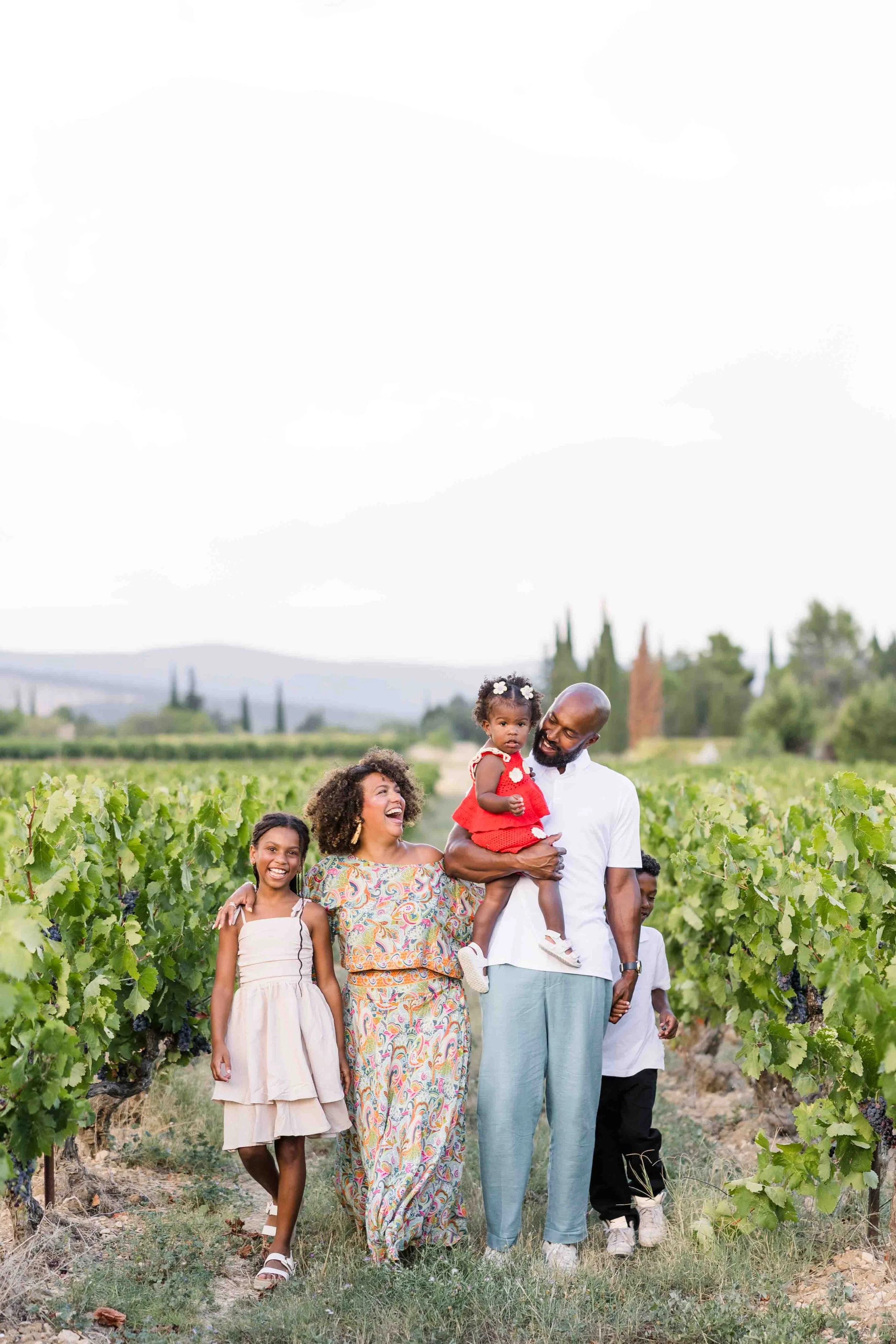 Family Photo Session in Gordes, Provence