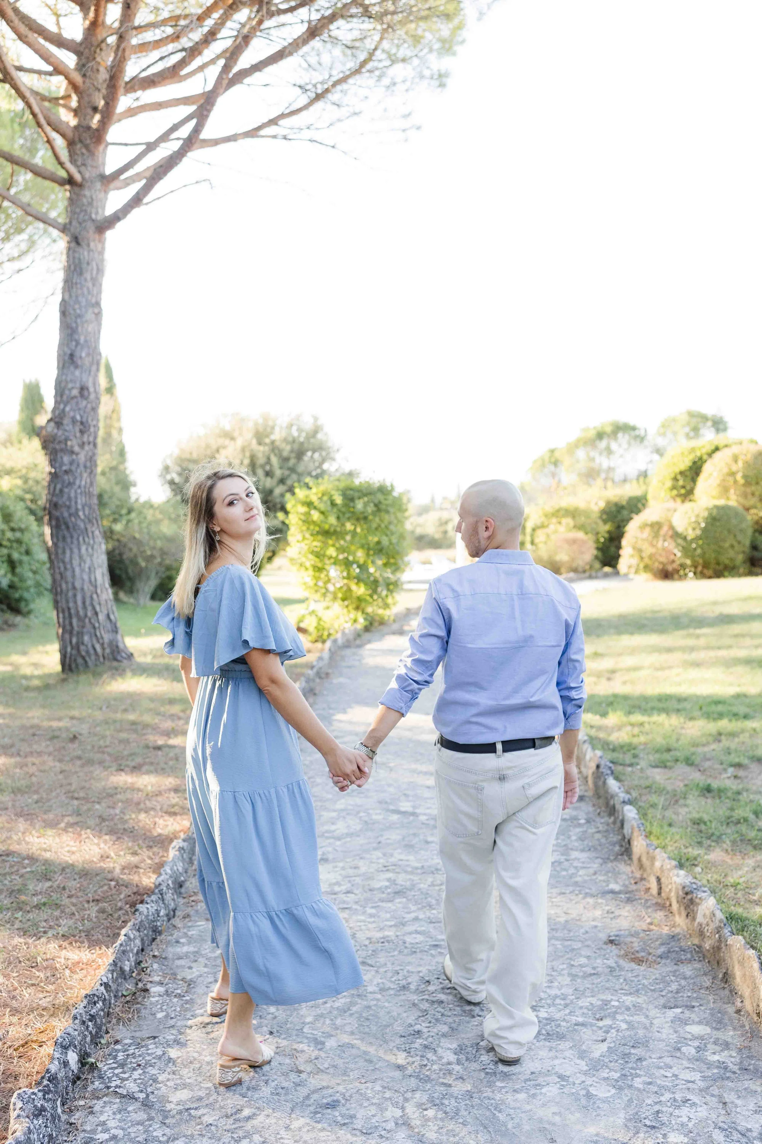 Hand in Hand on the Path
