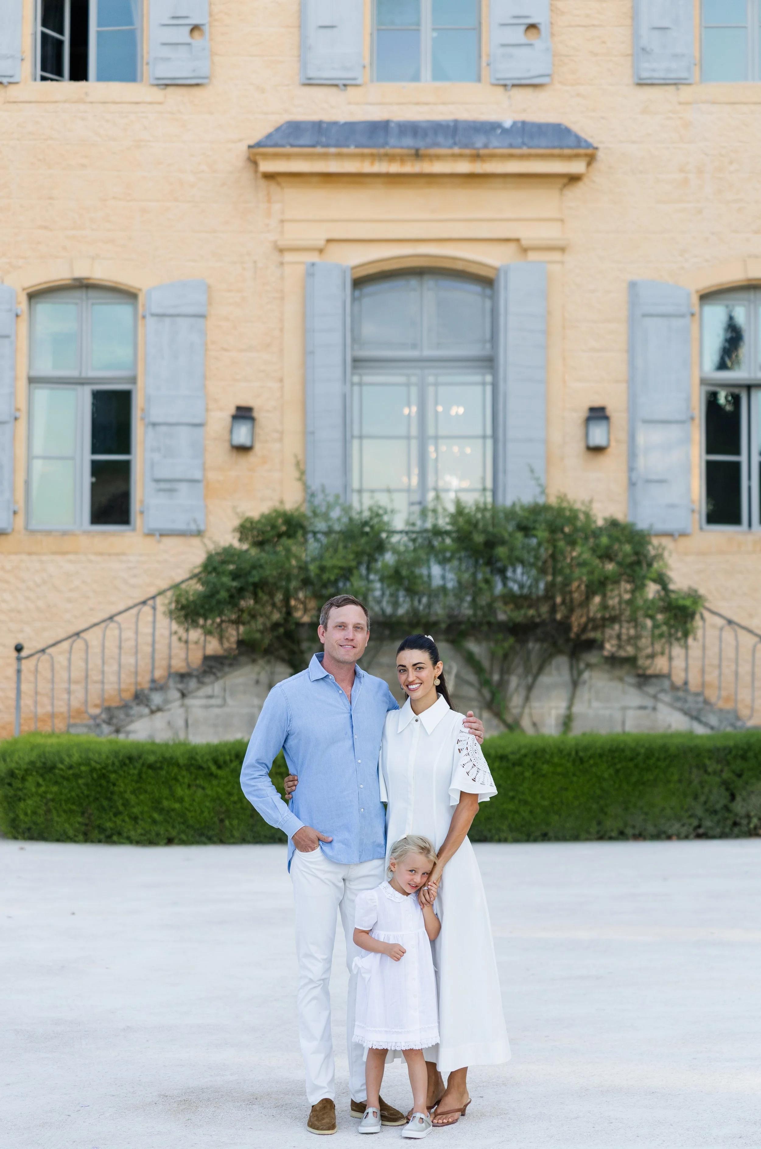 Damily portrait at chateau de fonscolombe in aix en provence