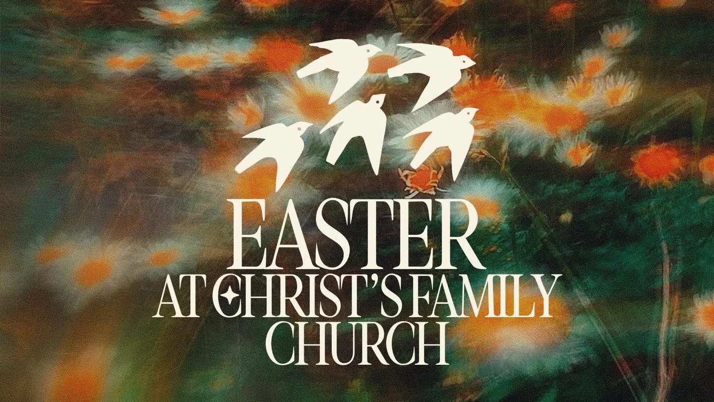 You&rsquo;re invited to one of our Easter services @christsfamilychurch!! 9 and 10:45a. Can&rsquo;t wait to celebrate the risen Jesus! 🙌