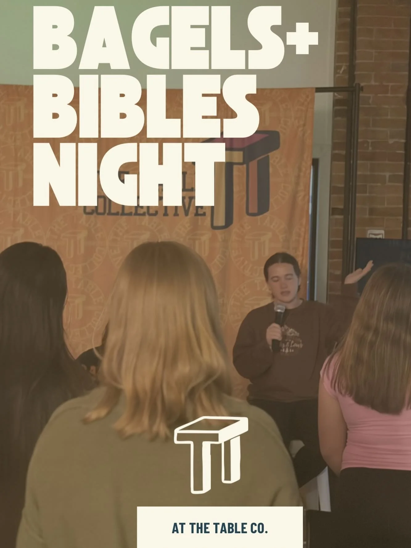 7p tomorrow night! We&rsquo;re learning how to study our Bibles (with a side of carbs). 🥯
