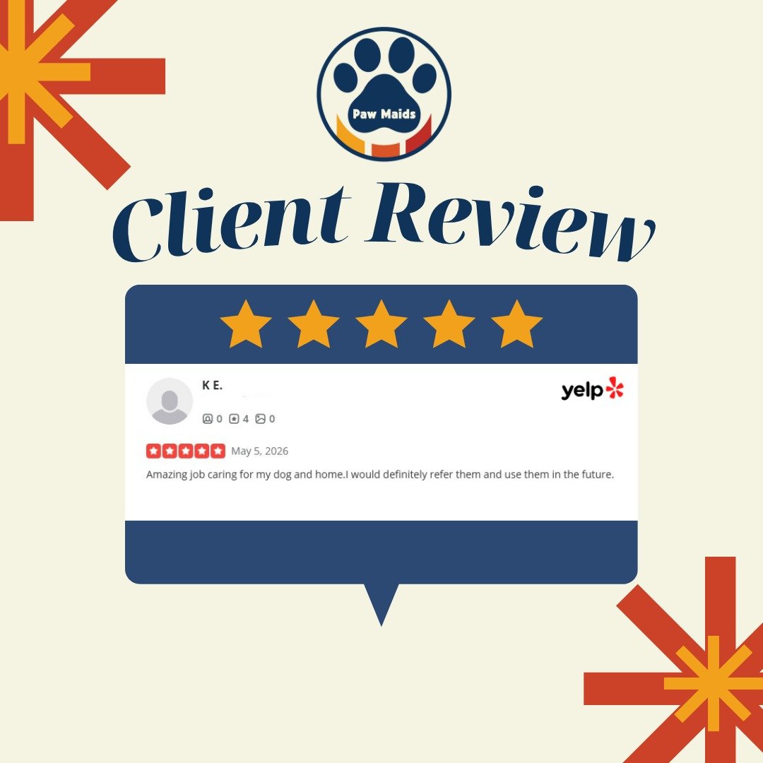 Every kind review means the world to us 🧡🐾

As a small, family-operated business, your support helps #PawMaids continue our mission of providing reliable, compassionate, and personalized pet care throughout San Luis Obispo County.

Thank you for tr