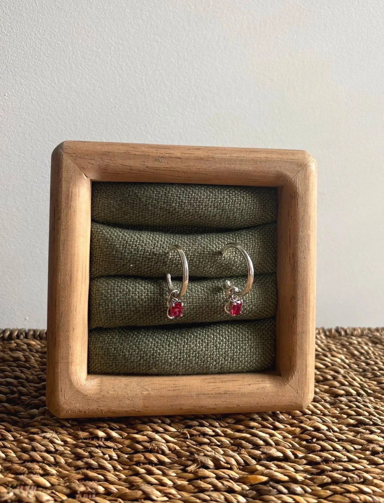 ‘Scarlet Thread’ Hoops