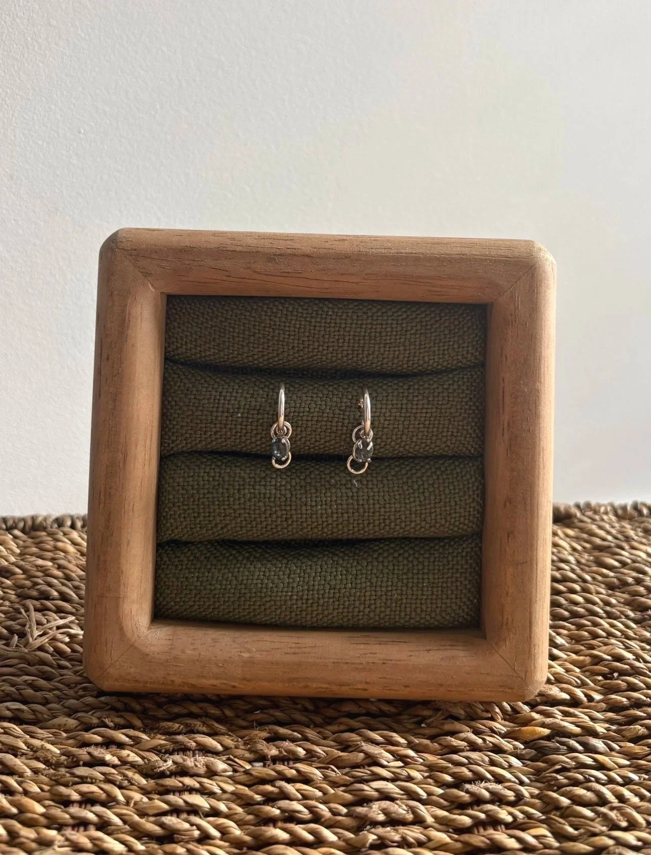 Topaz Charm Earrings
