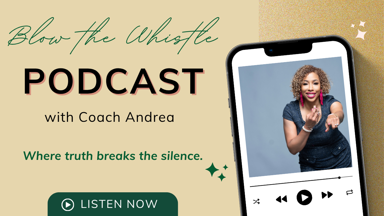 Blush and green photo cover to podcast