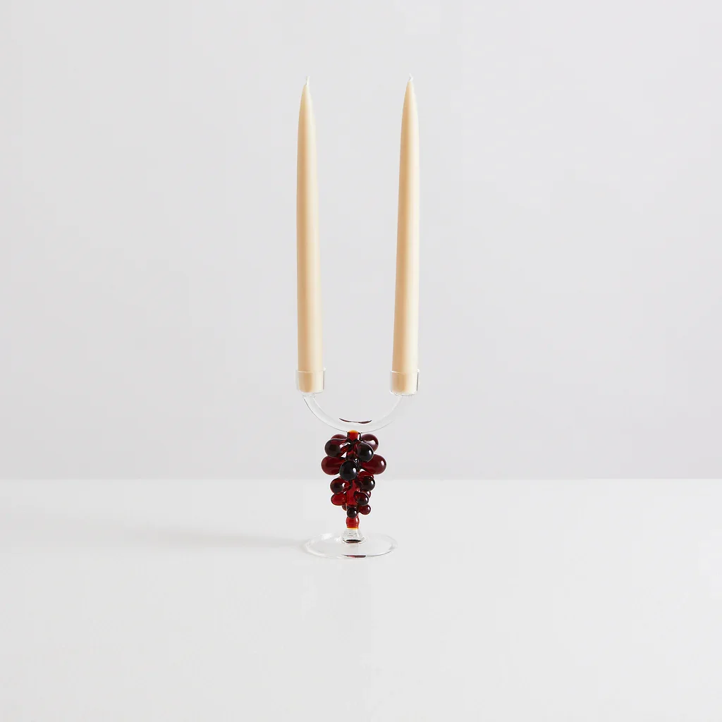 Bordeaux Double Candle Holder