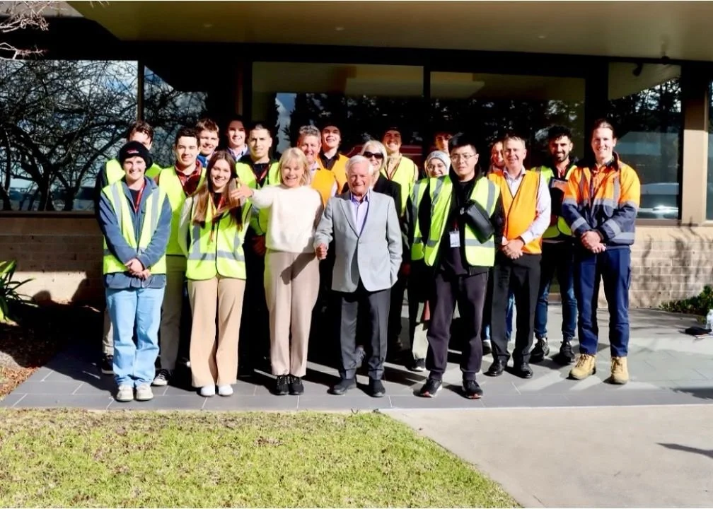 Tyree scholarship recipients visit Braemar Factory
