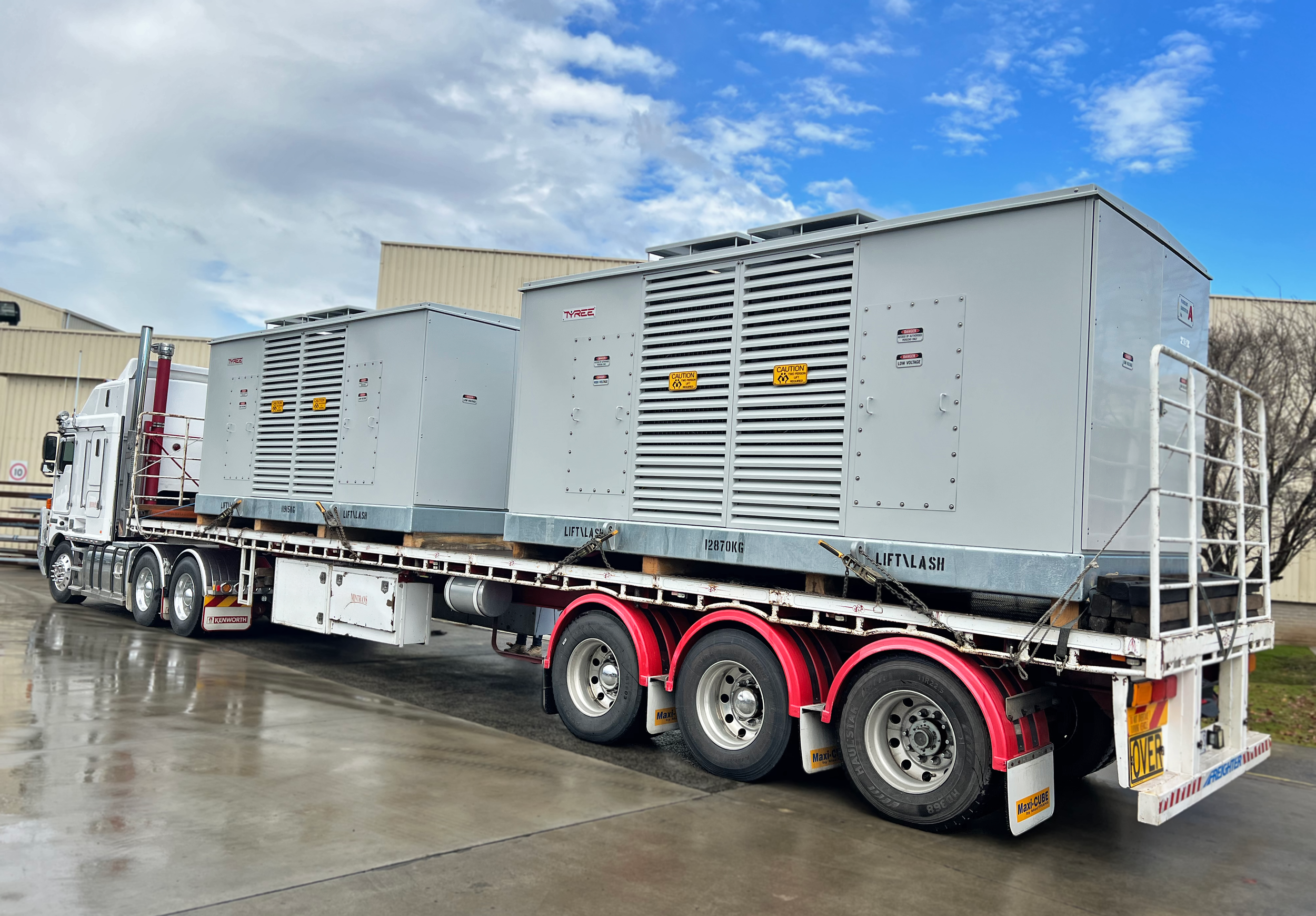 Elongated Type Substations