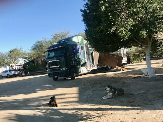 Ample room for big rigs