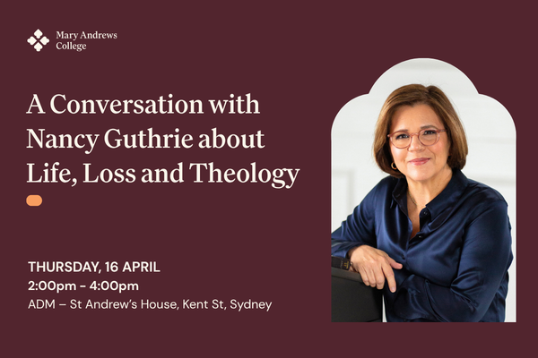 A Conversation with Nancy Guthrie about Life, Loss and Theology