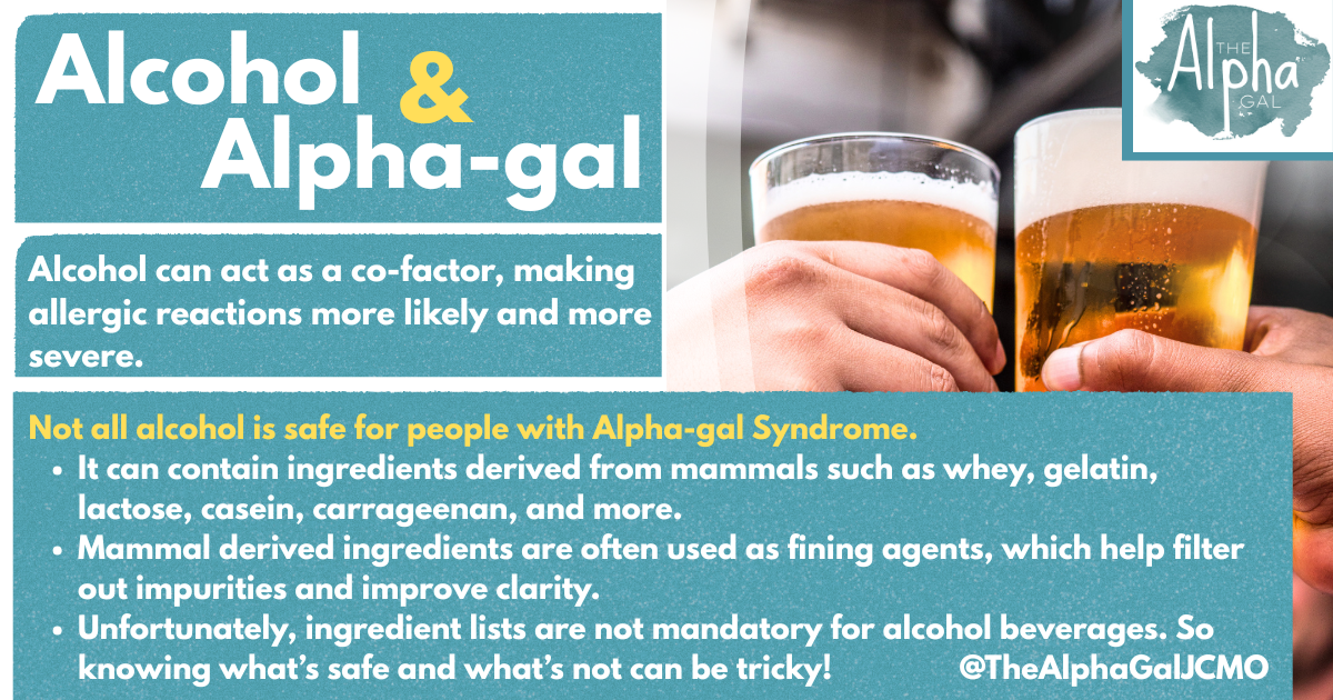 Alcohol &amp; Alpha-gal