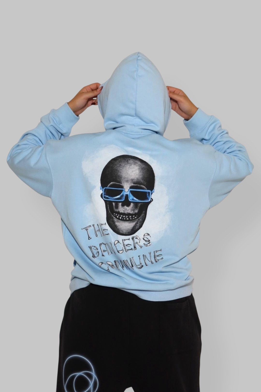 Skinned Drop Shoulder Hoodie