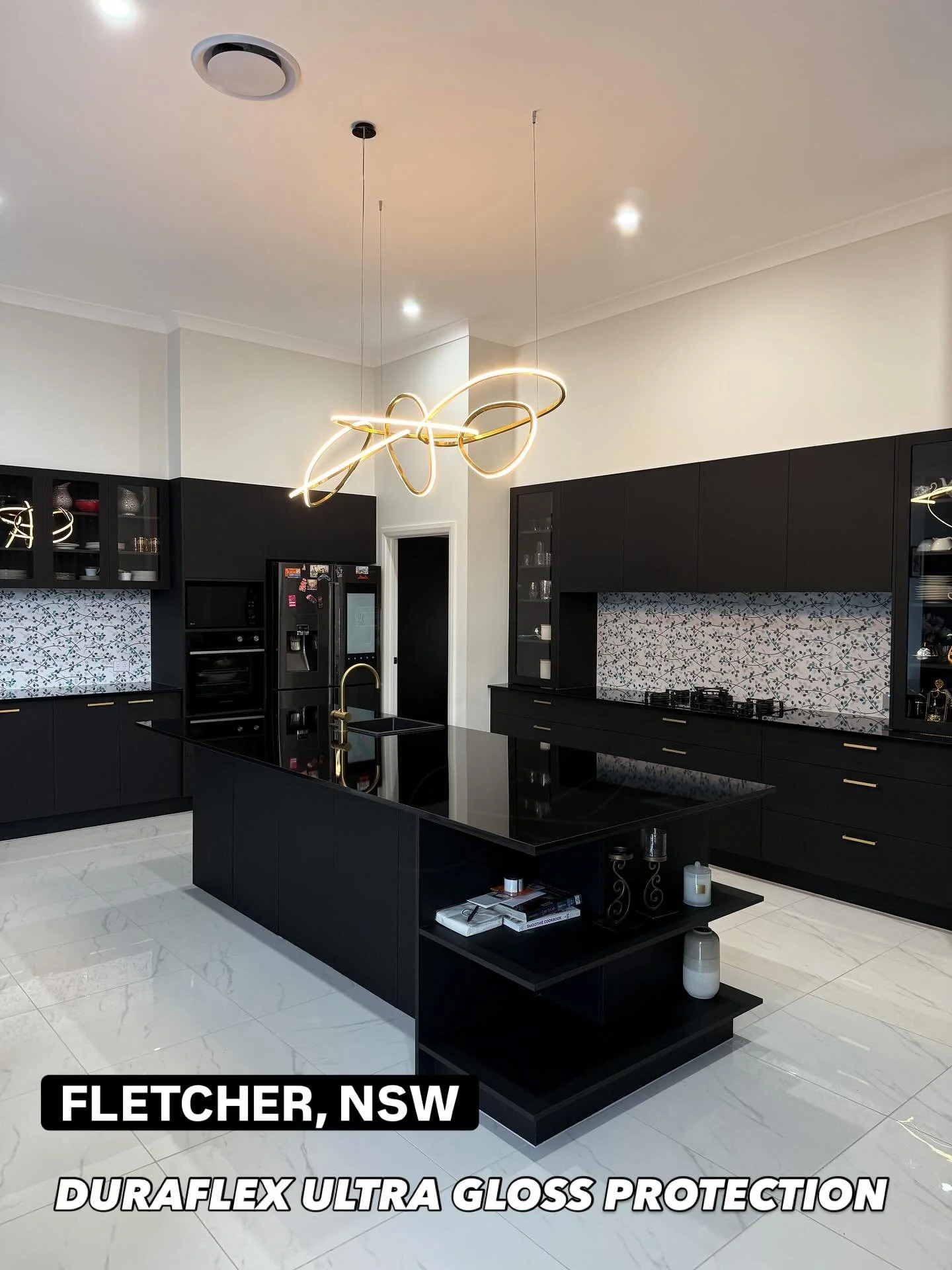 🛡️PROTECTED🛡️
These stunning gloss black 🖤 surfaces are now protected with @duraflexspf ULTRA GLOSS.

Ensuring peace of mind and a space that can be enjoyed without the anxiety of stains, etching and scratches for 10-years ✔️

ENQUIRE NOW 🏆

#new