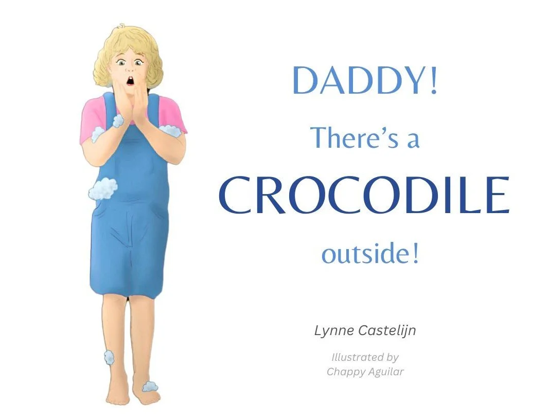 Daddy! There's a CROCODILE Outside! - Children's Book