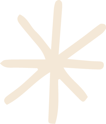 Cream asterisk icon.