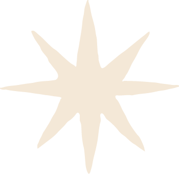 Cream star icon.