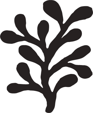 Black plant icon.