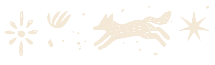 Magical white illustrations