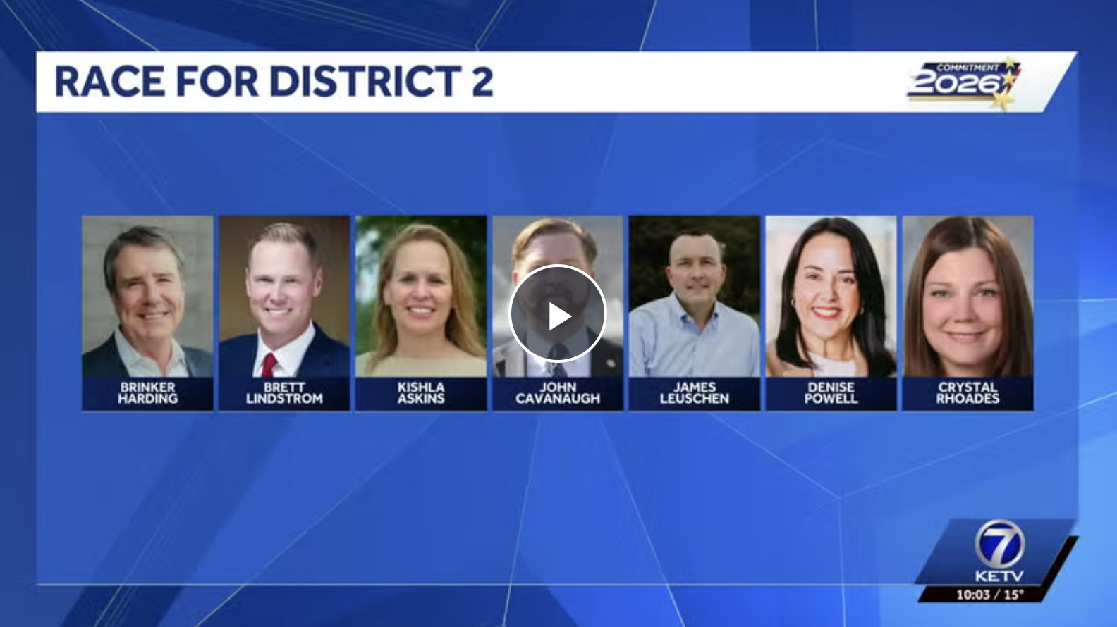 KETV: Who can win Nebraska's 2nd Congressional District Primary? We asked the candidates what it takes