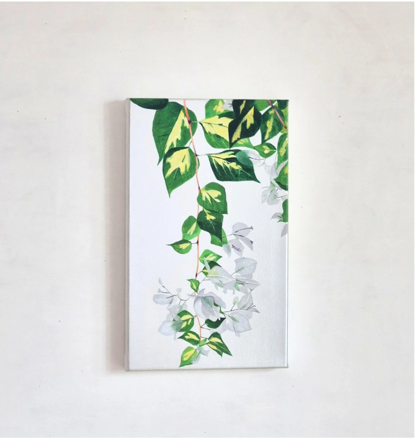 Translucent Moment, 2026, acrylic on canvas, 30 x 50 cm, Original painting HK$ 11,000