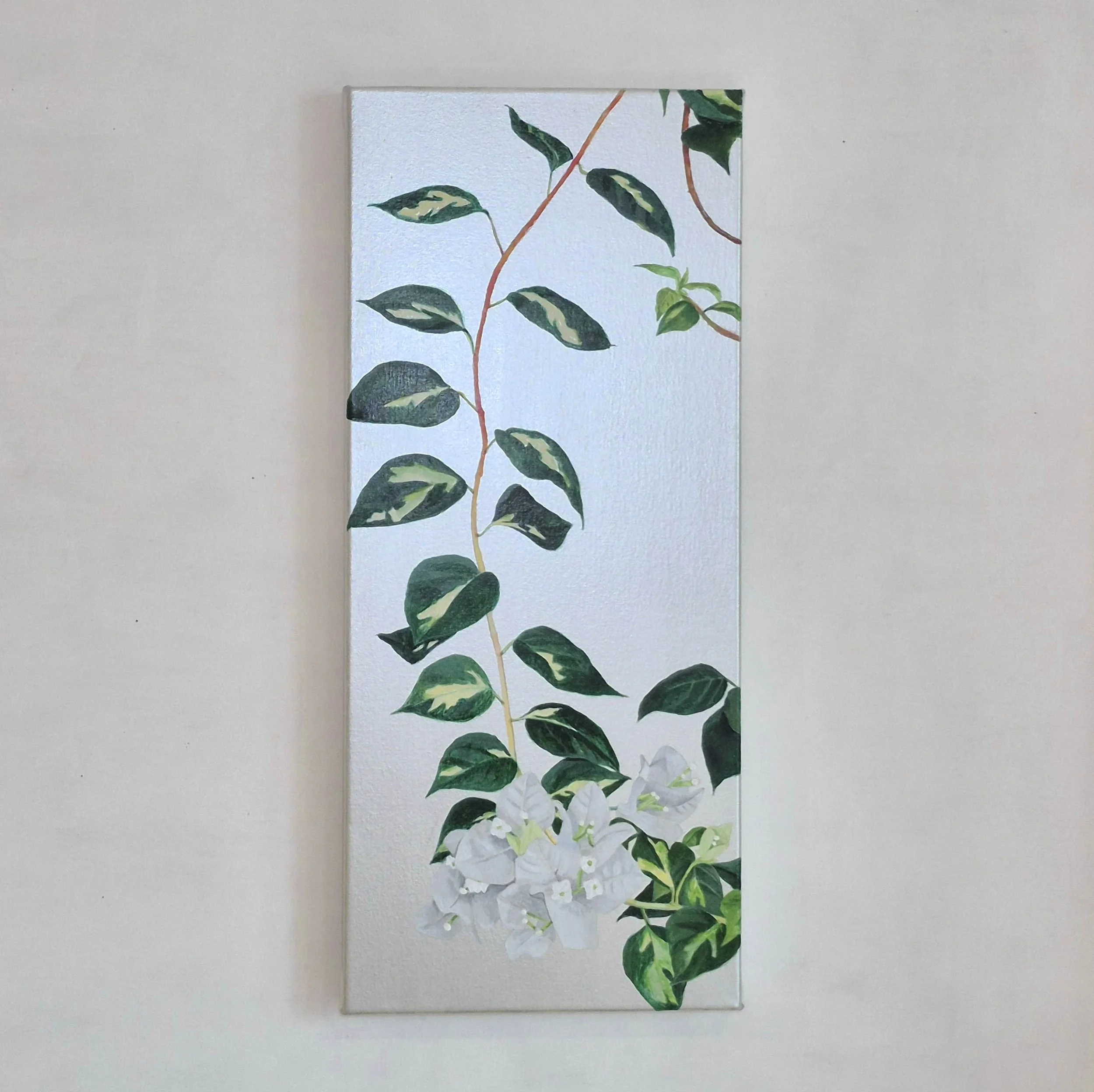Untitled-I, 2026, acrylic on canvas
30 x 70 cm, Original painting HK$ 11,000