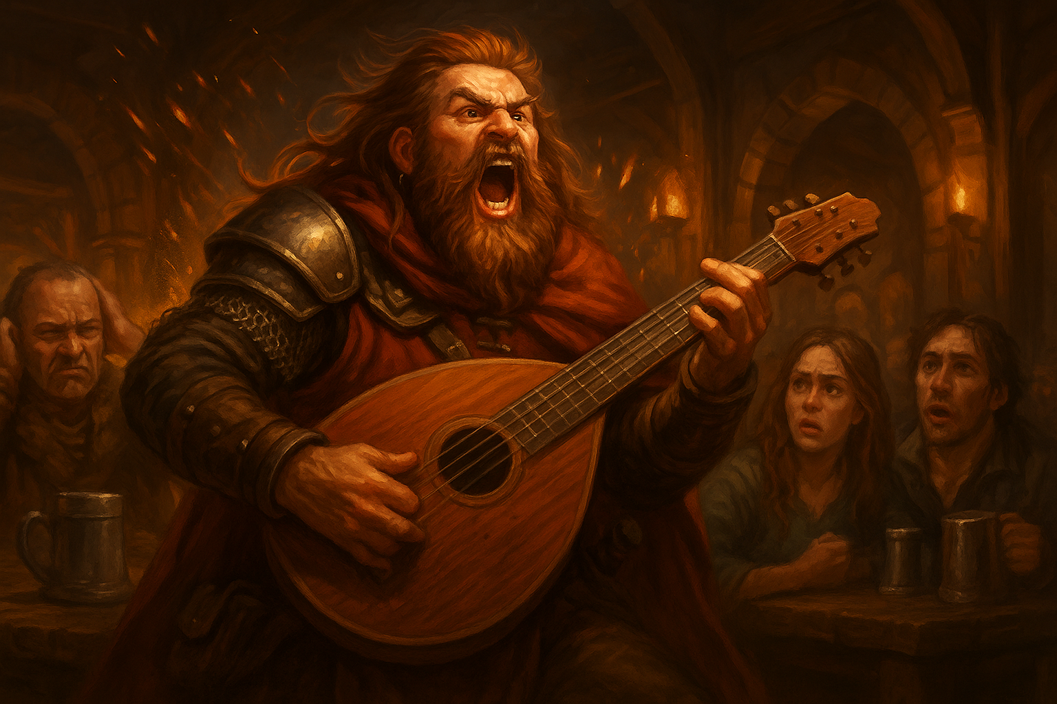 Satire: When the Bard’s Love Ballad Turns into a Death Metal Solo