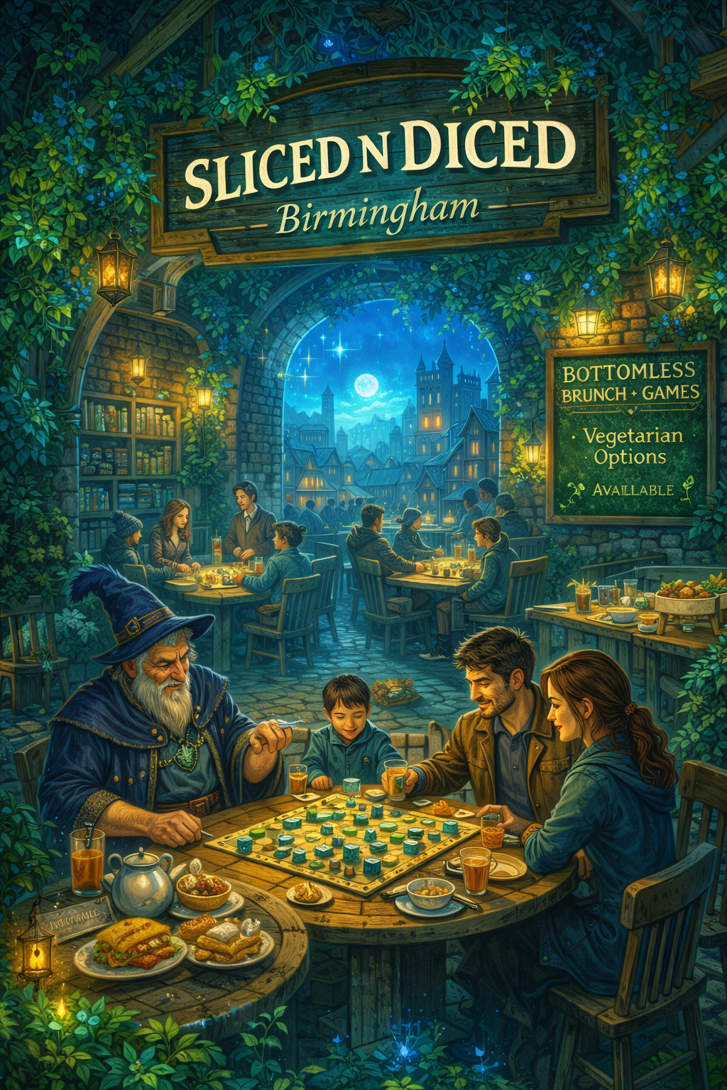 Sliced N Diced Birmingham – A Proper Board Game Café With Heart