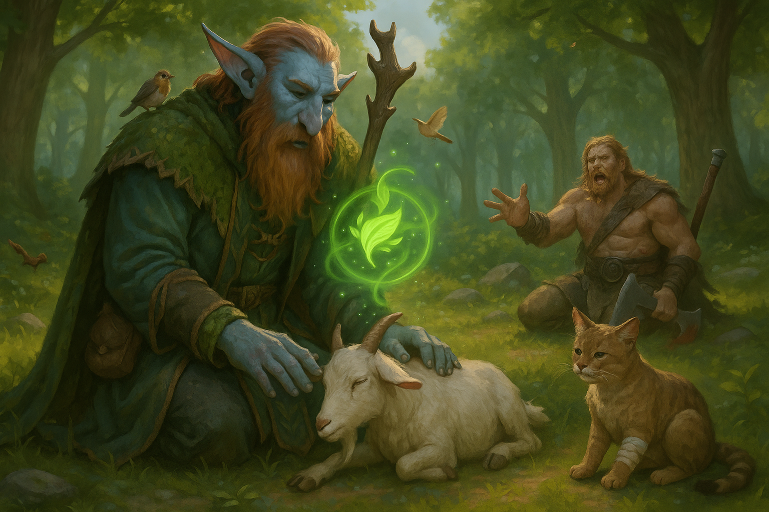 The Cleric Who Only Heals Animals