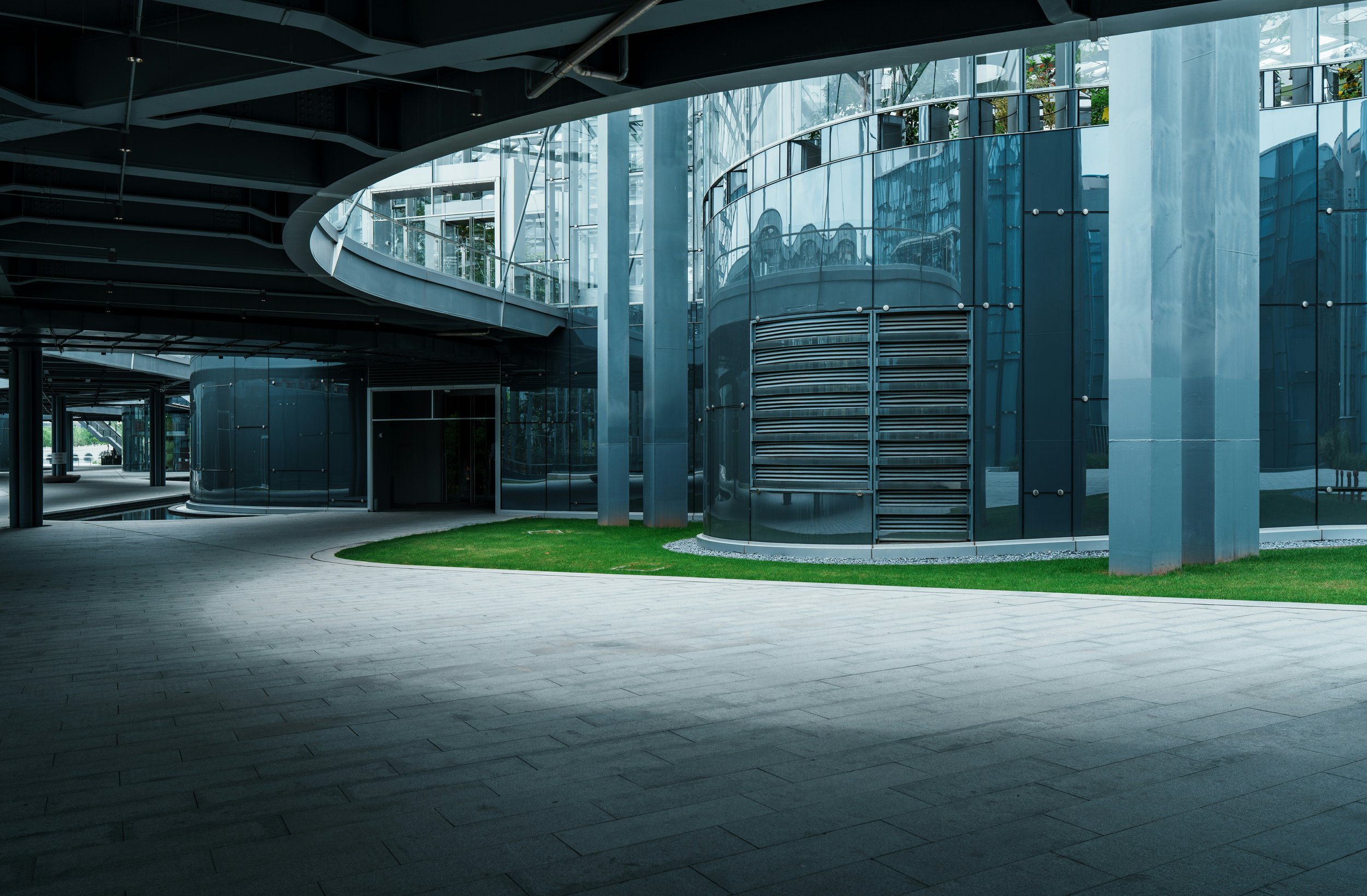 Landscape Design Around Data Centers: Screening, Stormwater, and Extreme Heat Management for Hyperscale Sites