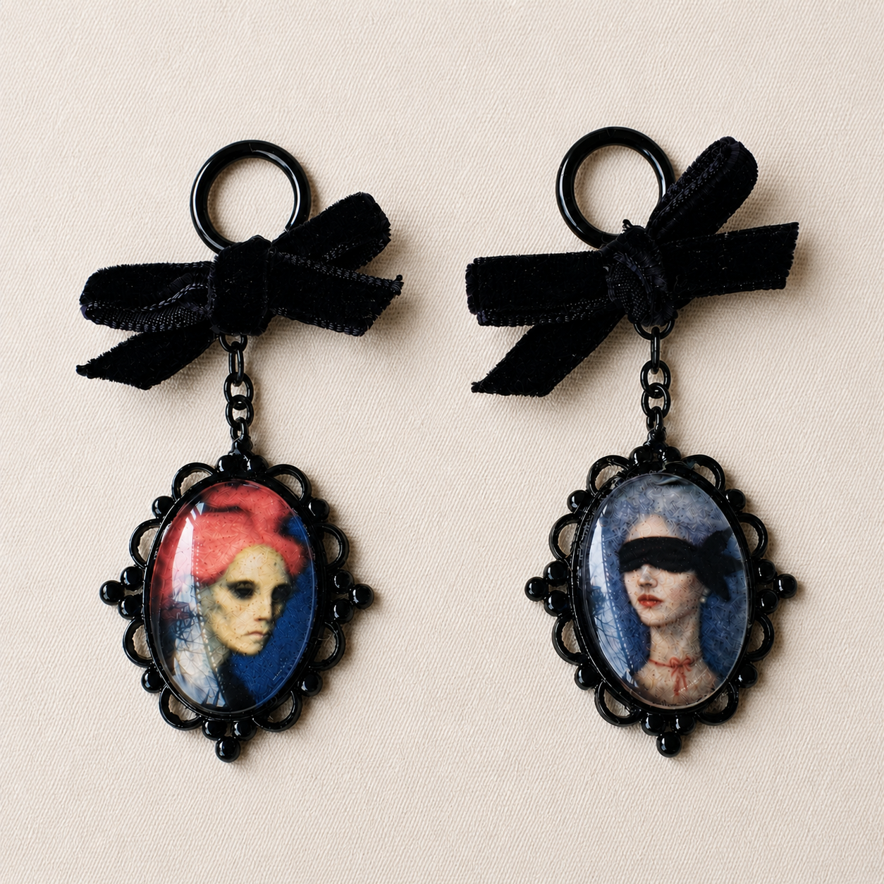 Death & Lovers Earrings