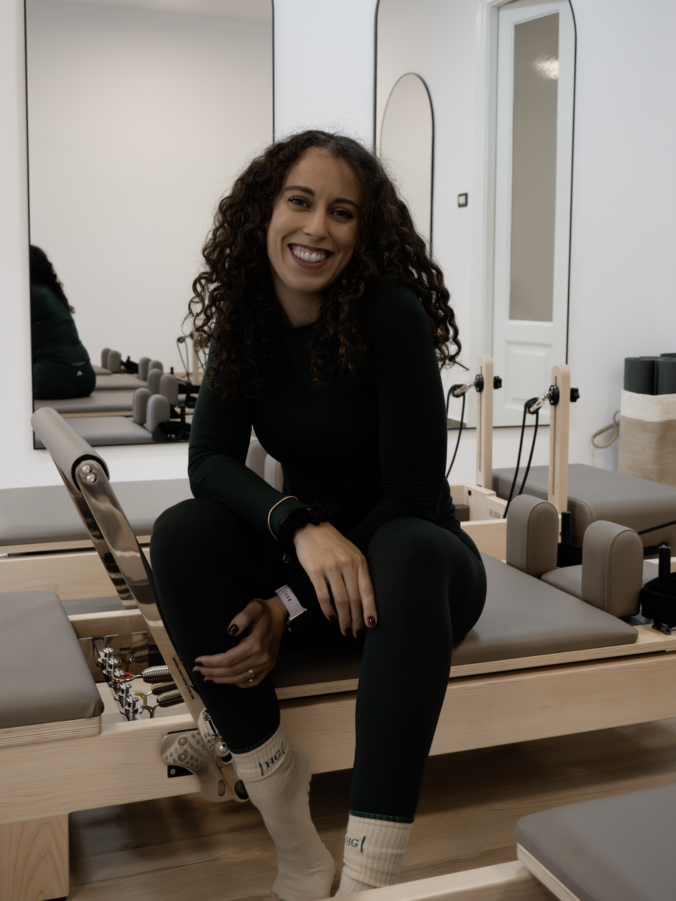 Reformer pilates insturktorica u reformer pilates studiju u centru Rijeke, Harmony Ground