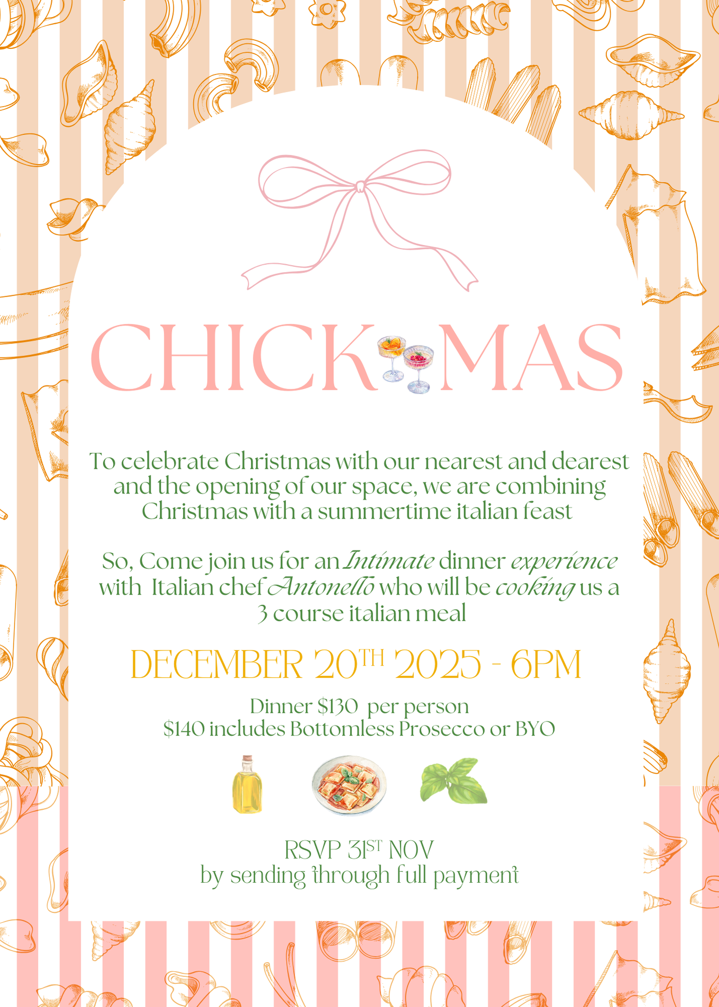 Chick-Mas Christmas Dinner