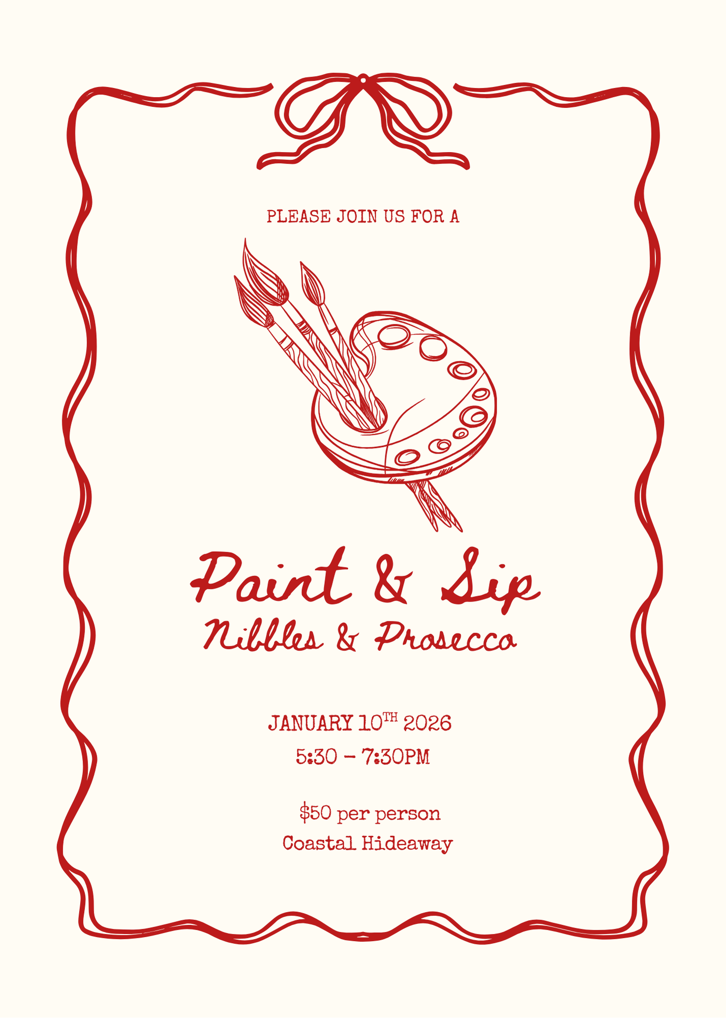 Paint and Sip